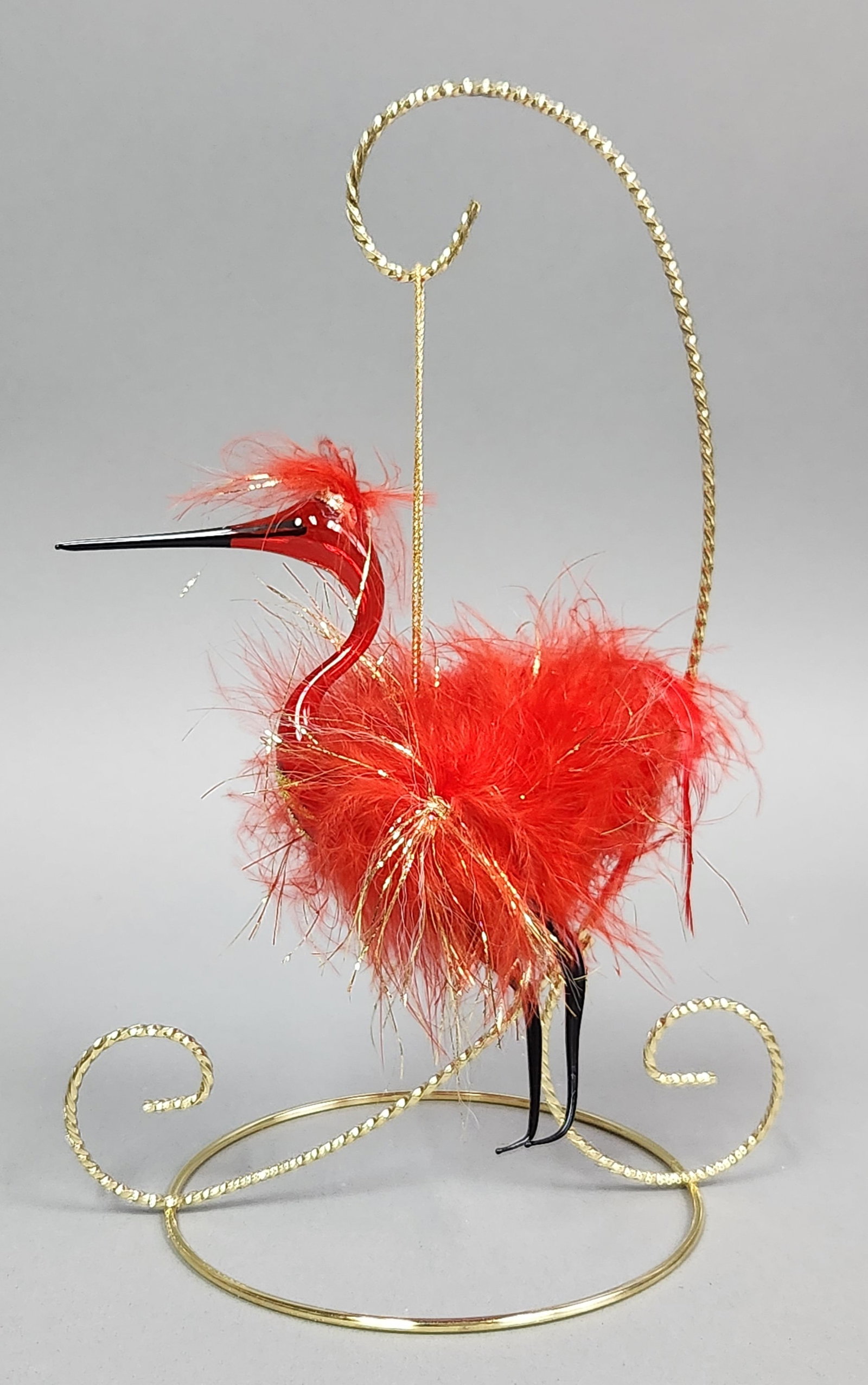 Italian Glass Bird Ornament (1 of 6)