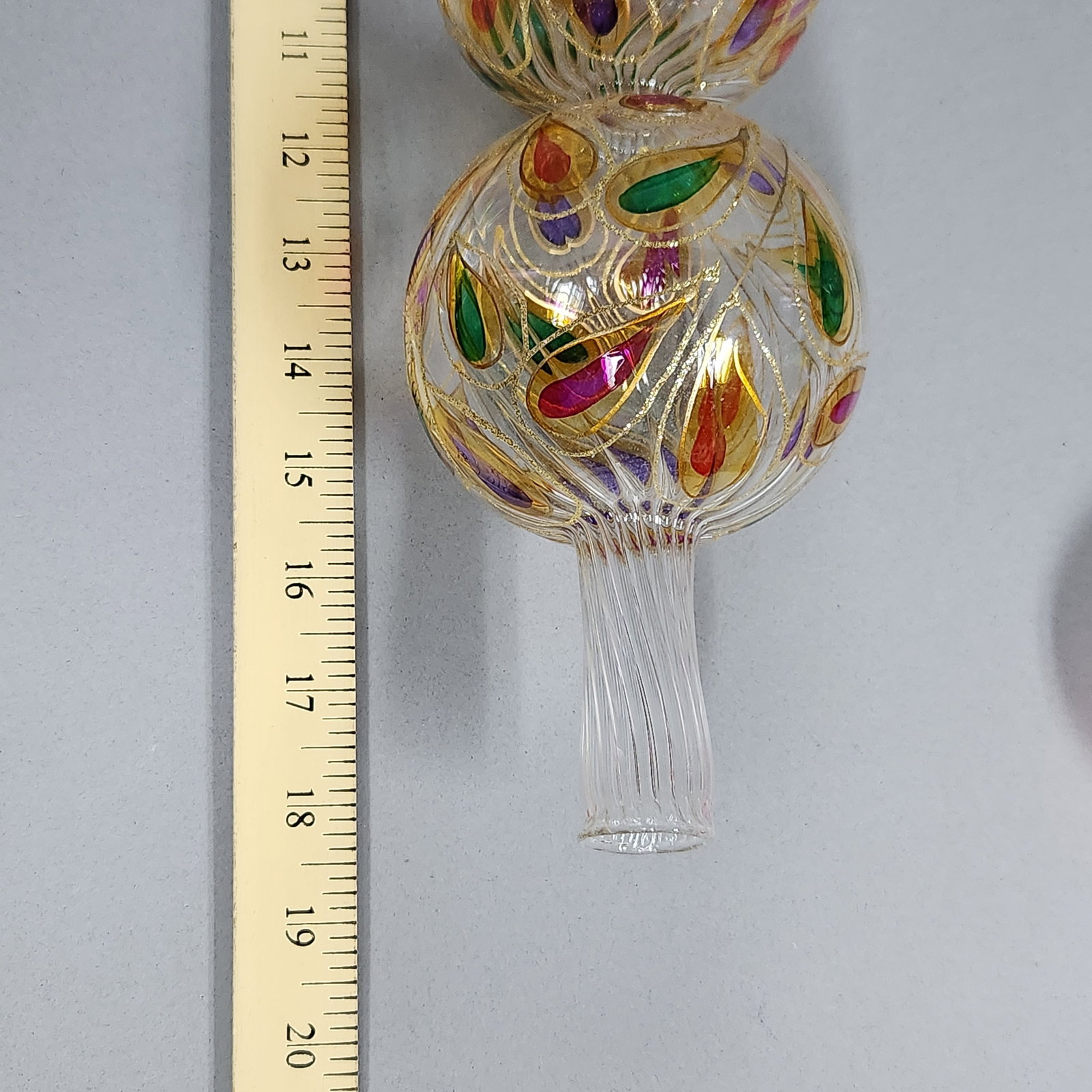 Christopher Radko Ribbed Tree Topper - 5