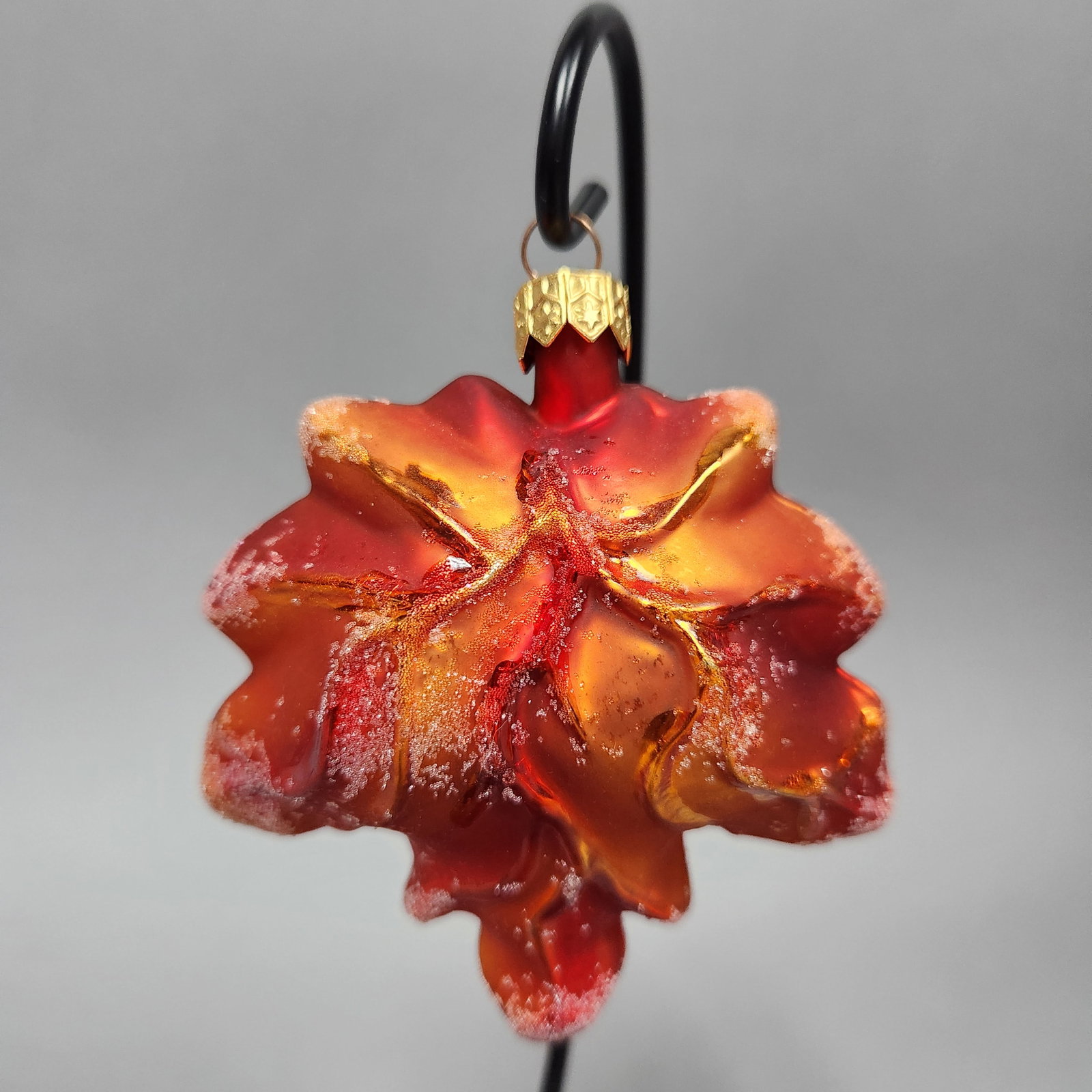 Christopher Radko Maple Leaf Ornament - 2