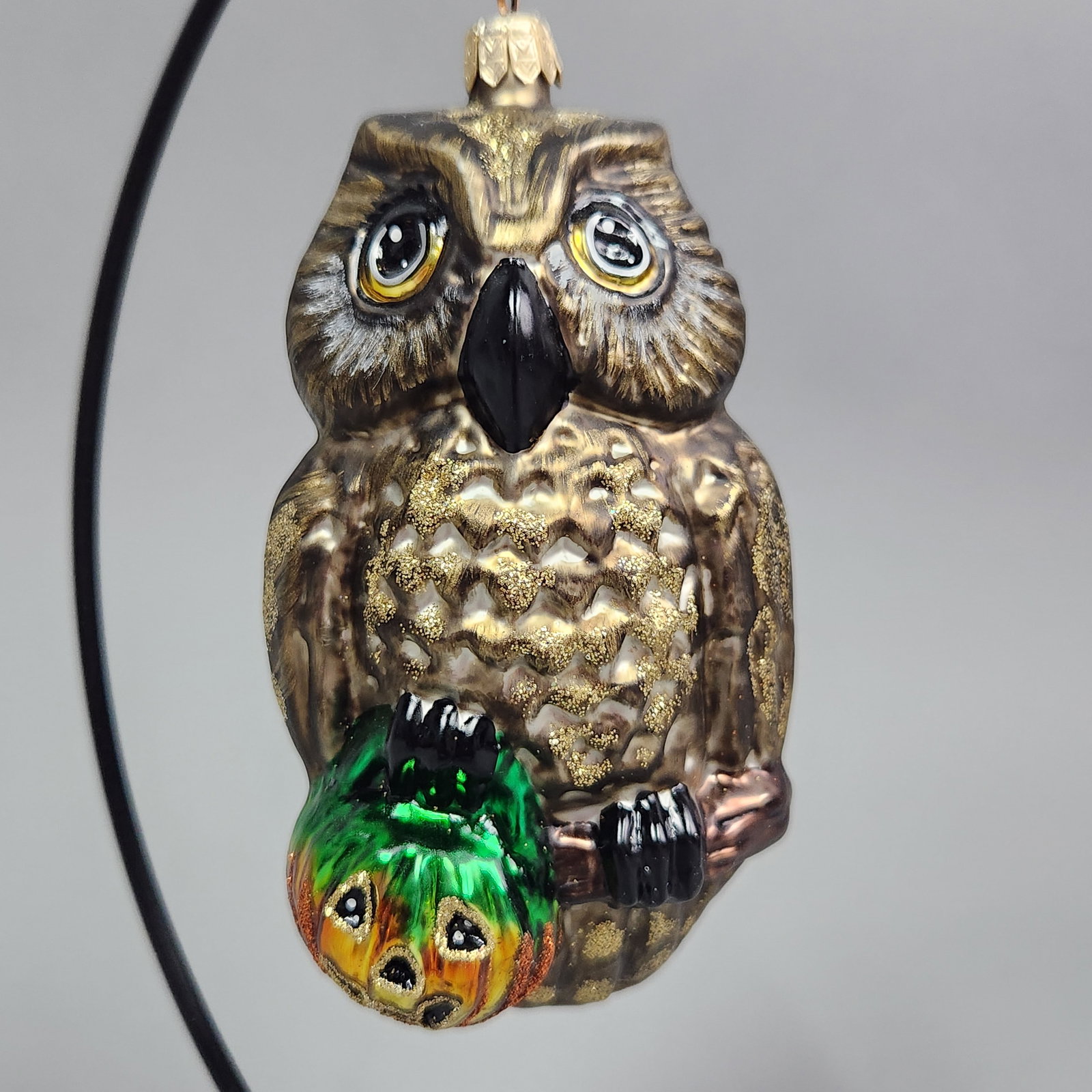 Owl and Jack-o-Lantern Ornament - 2