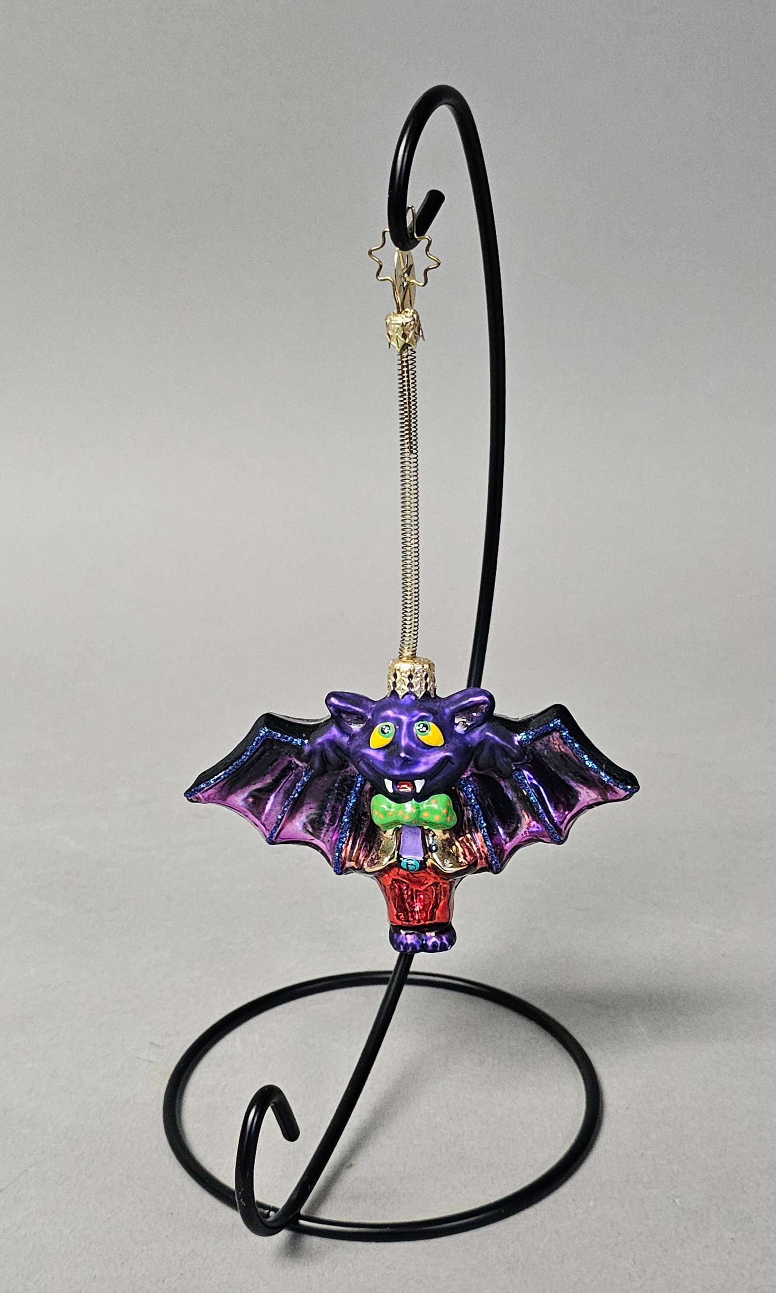 Radko Hand-Blown Glass Bat Halloween Ornament (1 of 5)