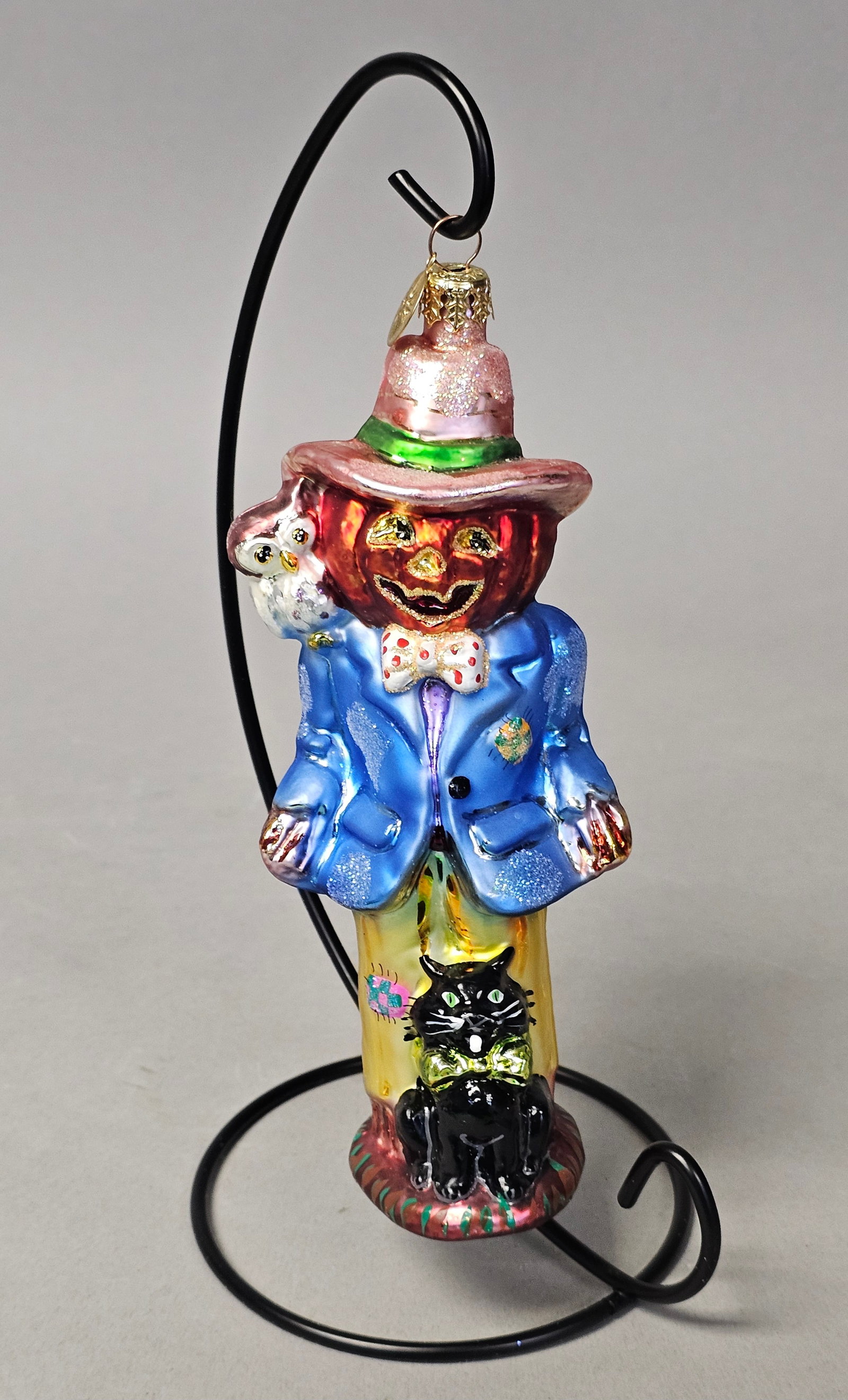 Radko Halloween Scarecrow Glass Ornament (1 of 5)