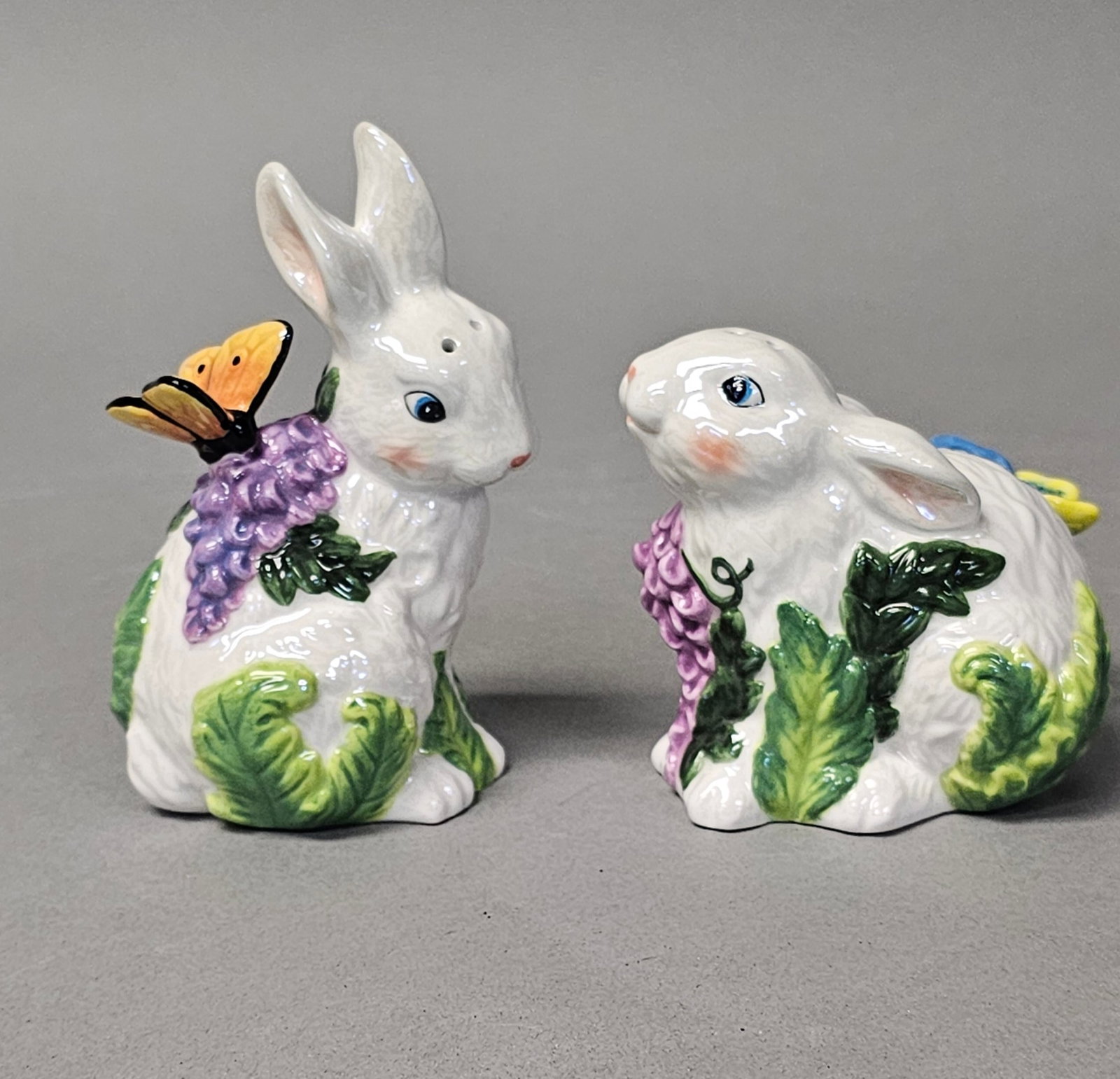 Radko Fern Meadow Rabbit Salt & Pepper Shakers (1 of 6)