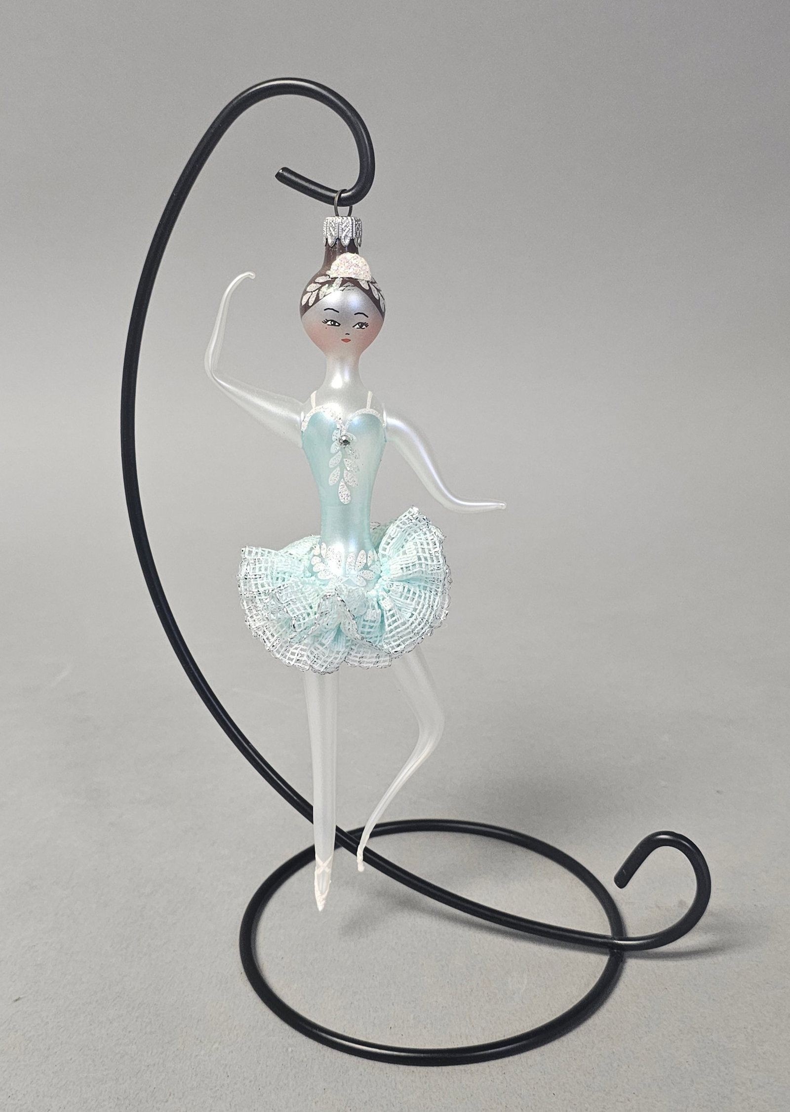 Italian Hand Blown Glass Ballerina Ornament (1 of 5)