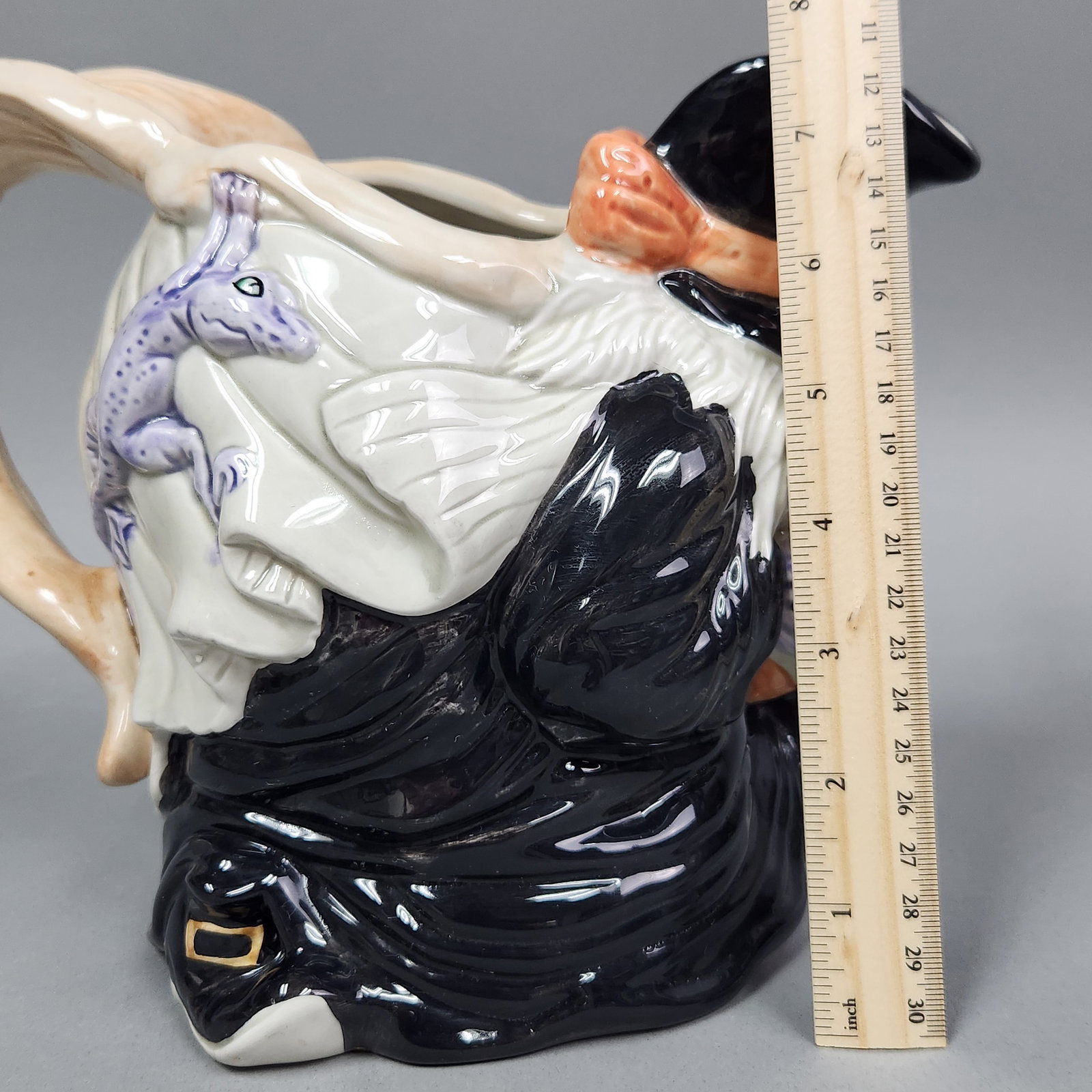 Fitz & Floyd Witch Pitcher - 7