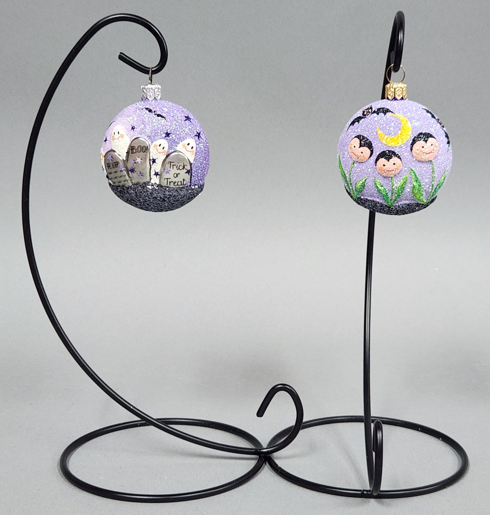 Ghosts & Bats Halloween Ornaments (1 of 6)