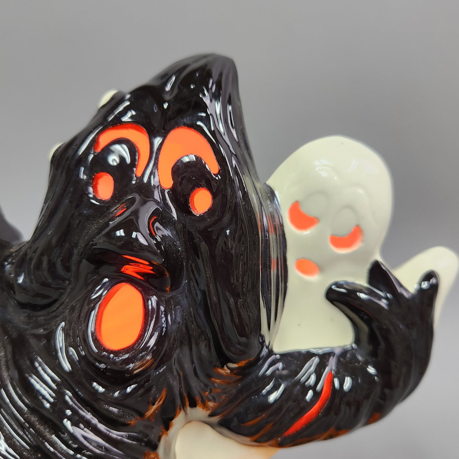Lighted Spooky Ceramic Figurine - 2
