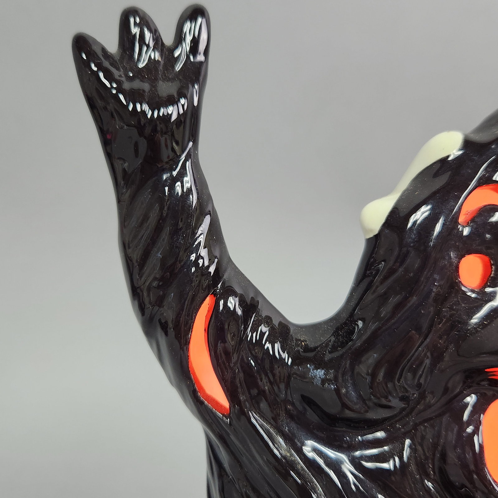 Lighted Spooky Ceramic Figurine - 4