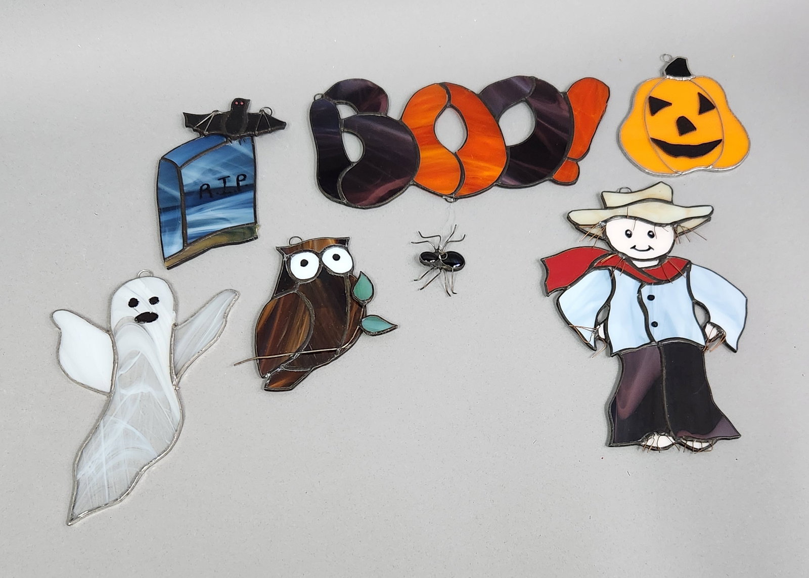 Stained Glass Halloween Suncatchers (1 of 8)