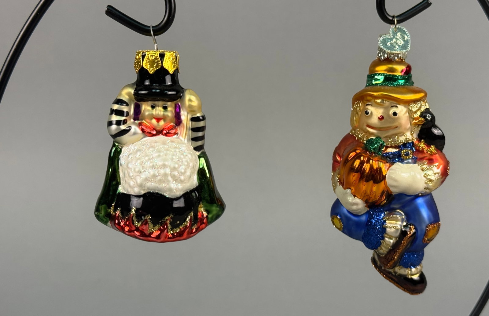 Glass Figural Halloween Ornaments Inc Old World Christmas (1 of 7)