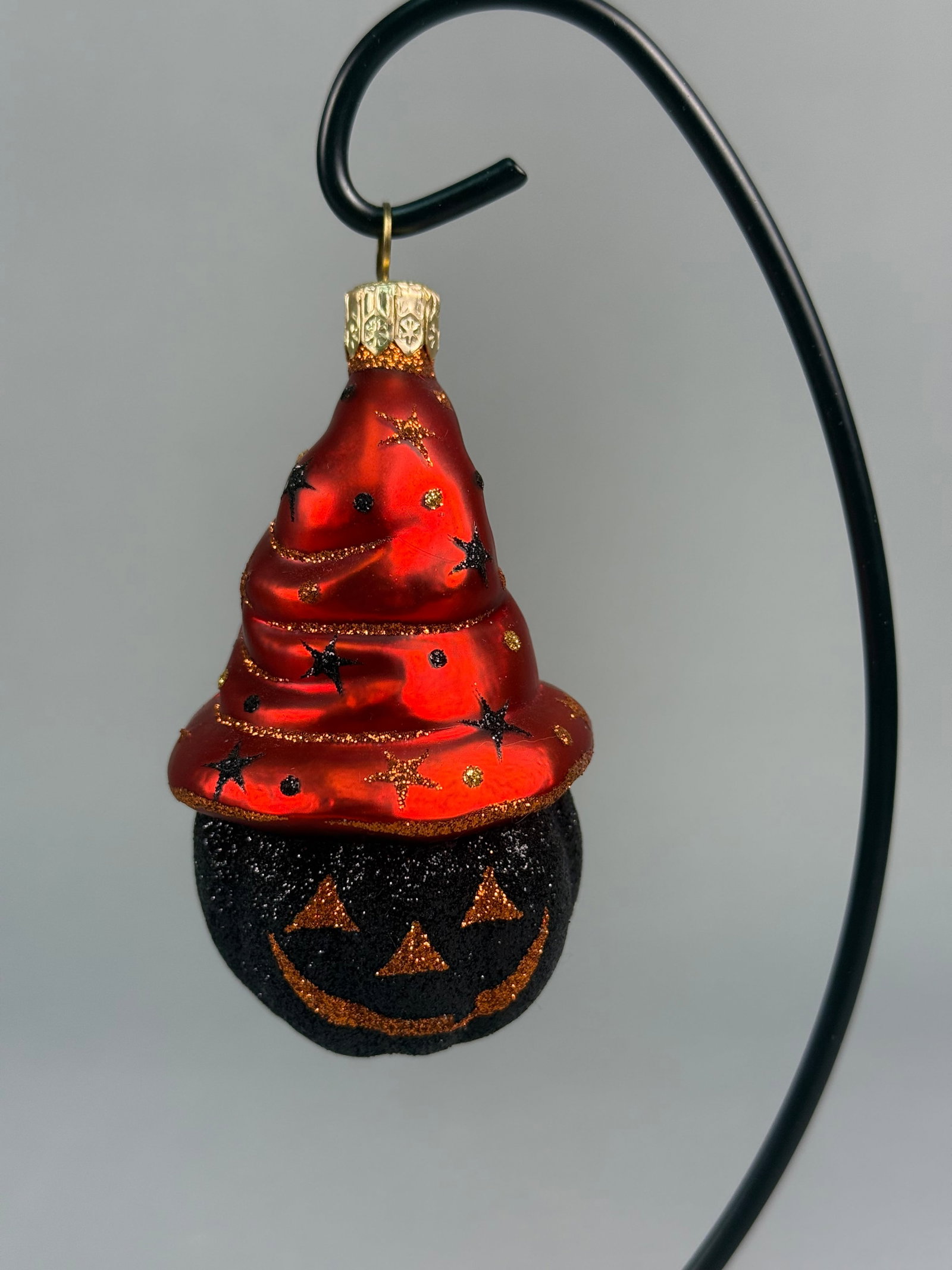 Patricia Breen Bewitched Pumpkin Glass Halloween Ornament (1 of 5)