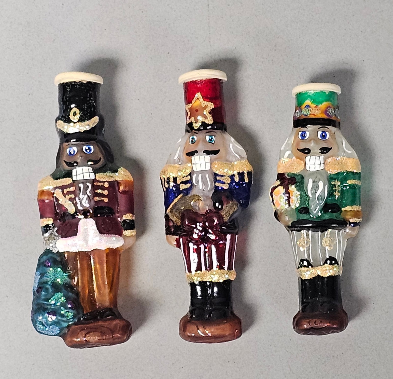 Radko Blown Glass Nutcracker Soldier Light Covers (1 of 6)