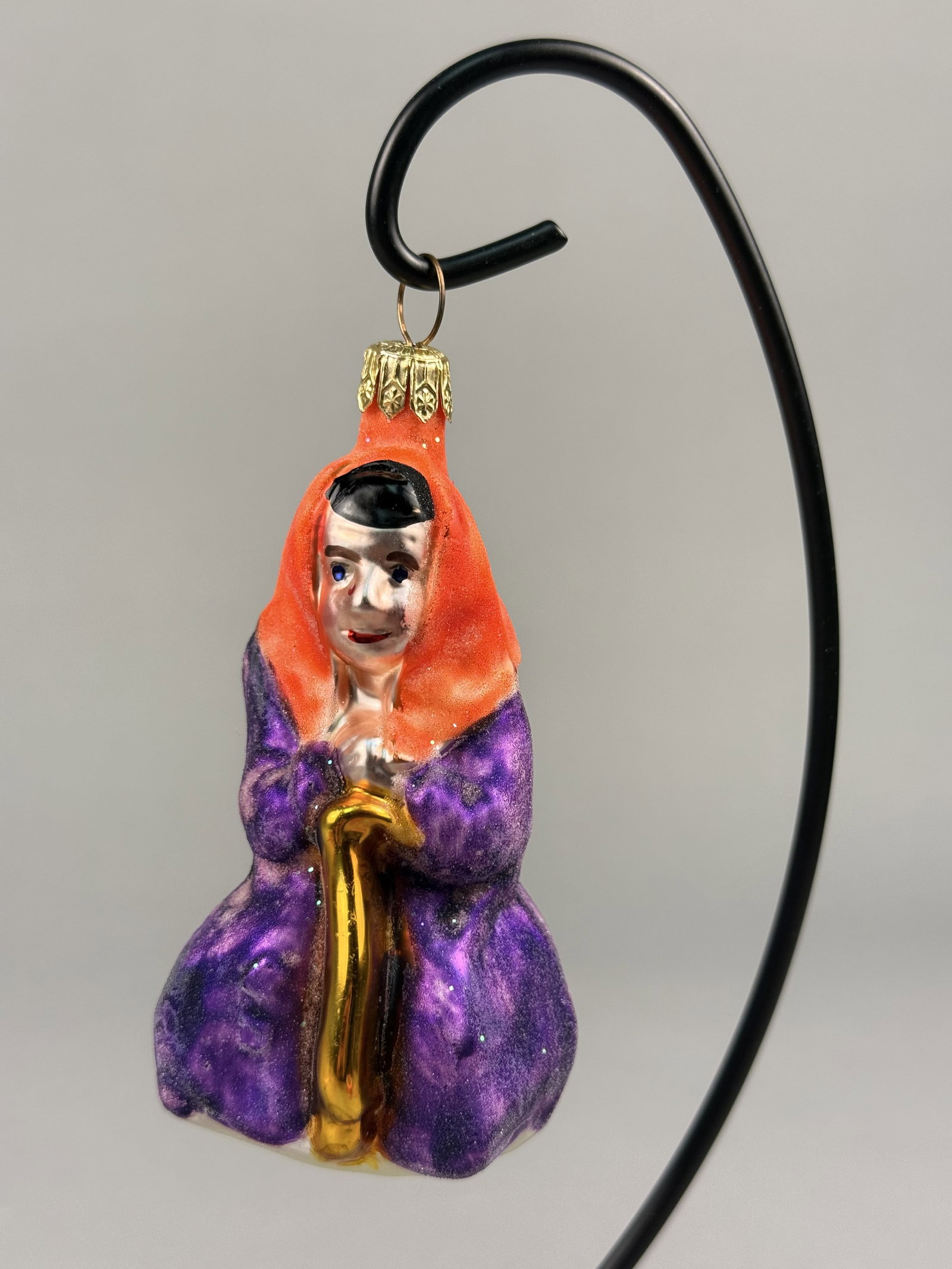 Radko Witch Way Glass Halloween Ornament (1 of 4)