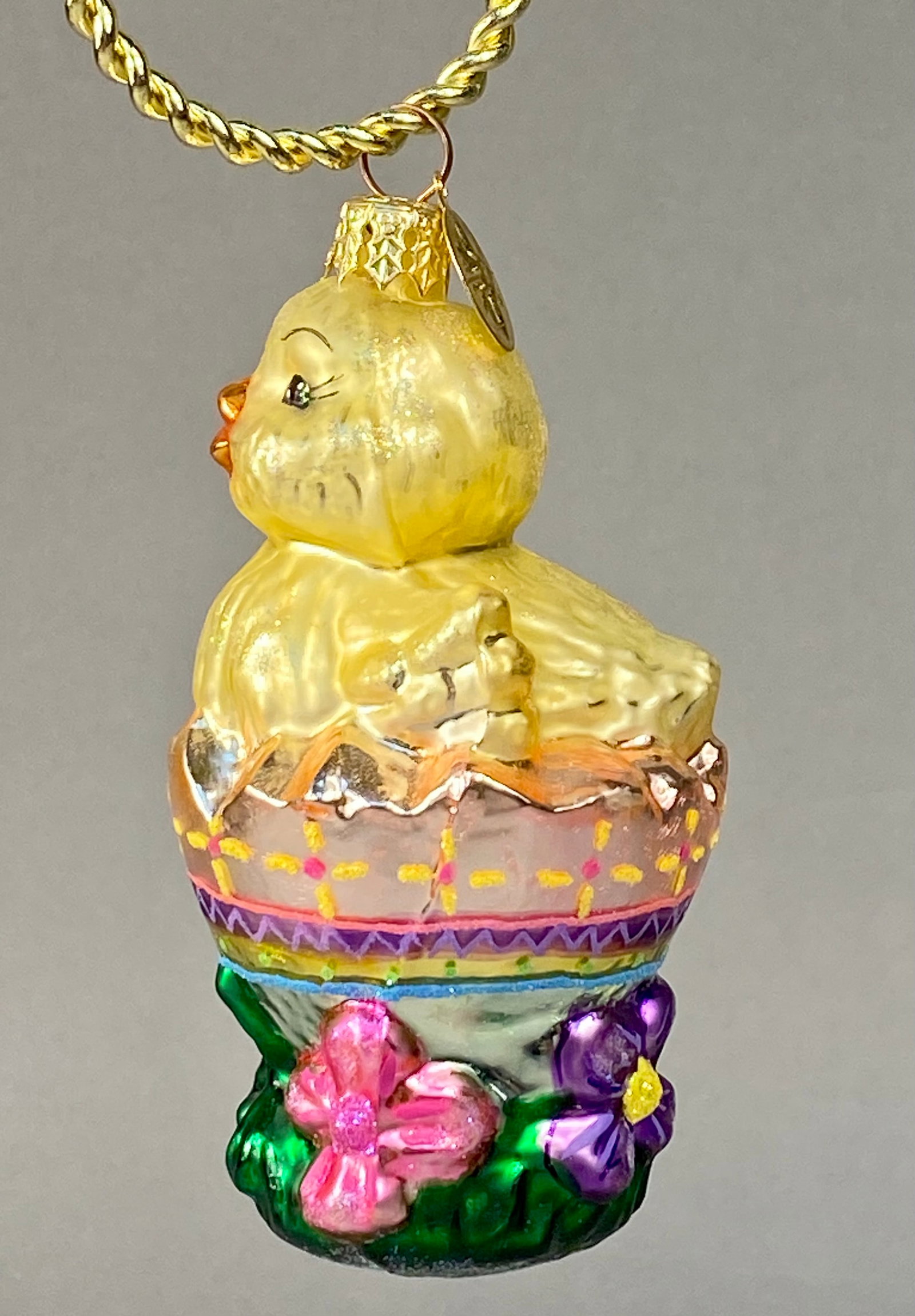 Radko Crack-Up Hatching Chick Easter Ornament - 2