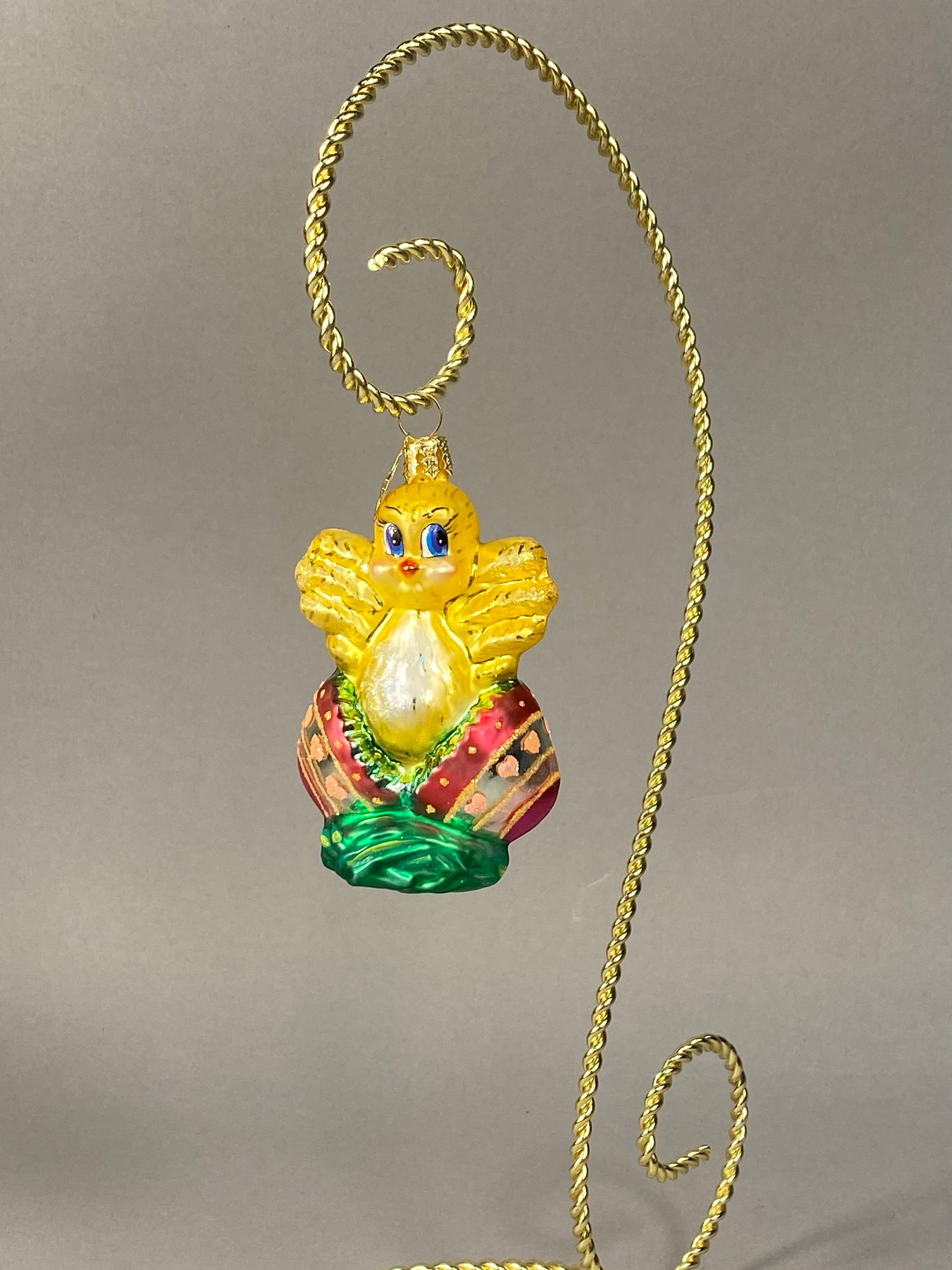 Radko Easter Outing Glass Chick in Egg Ornament (1 of 4)