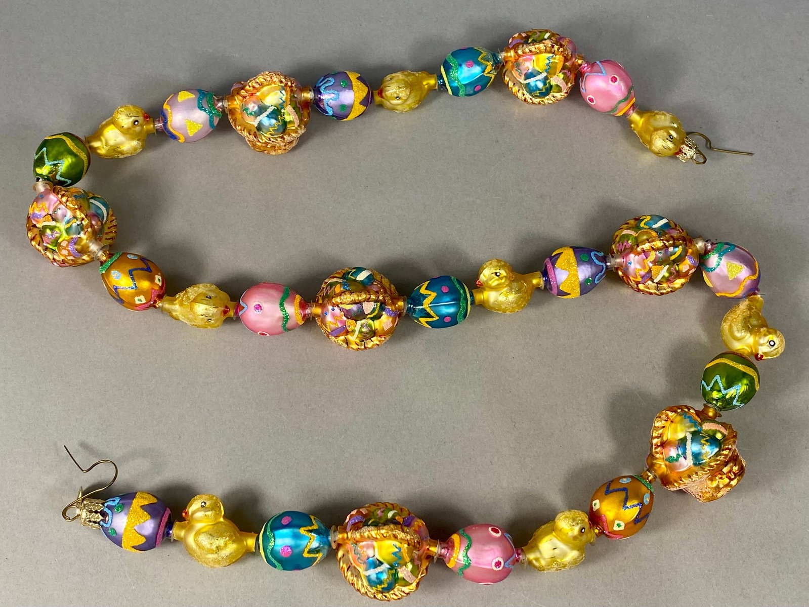 Radko Mouth-Blown Glass Easter Parade Garland (1 of 5)