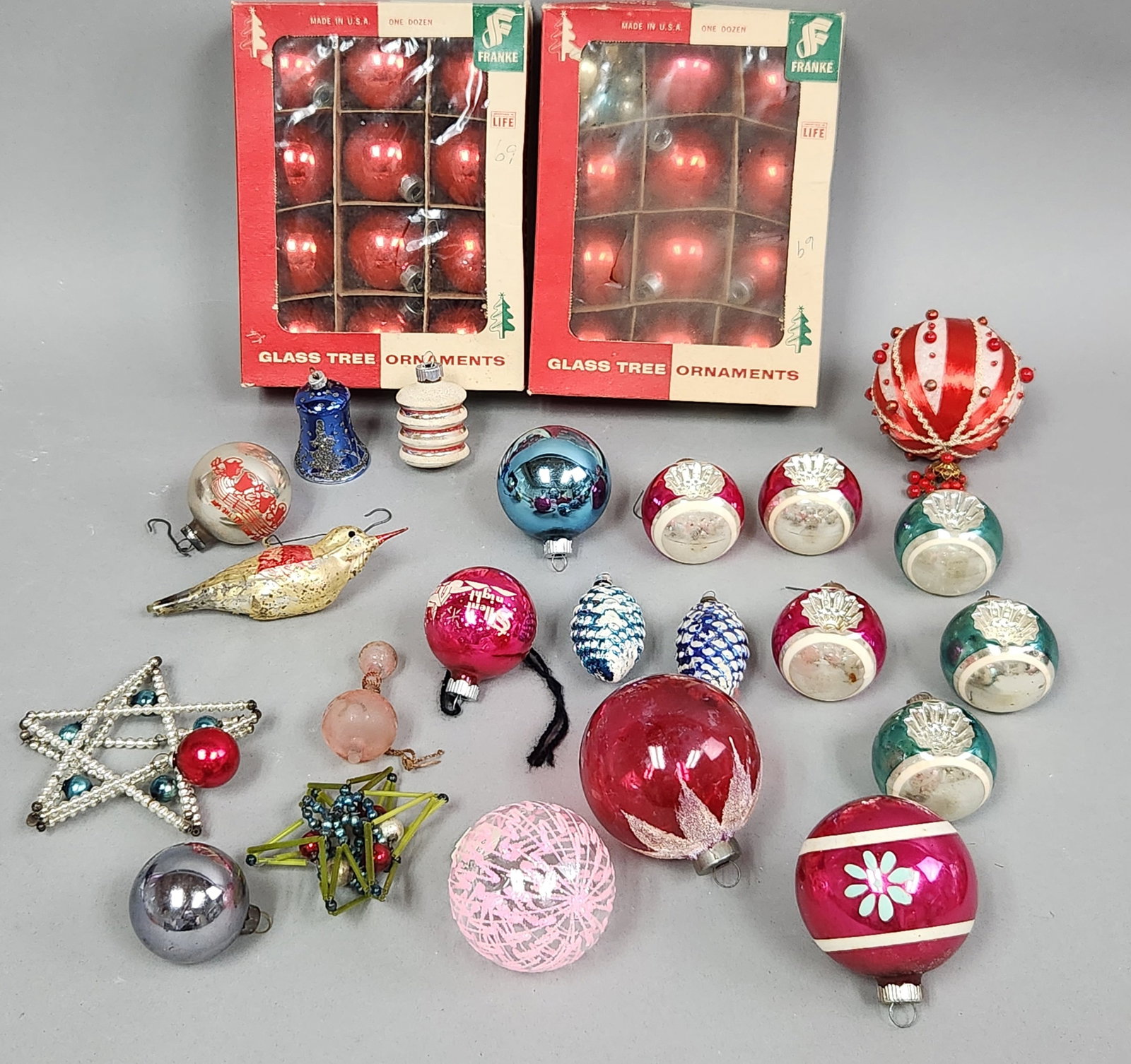 Mid-Century Glass & Beaded Ornaments (1 of 12)