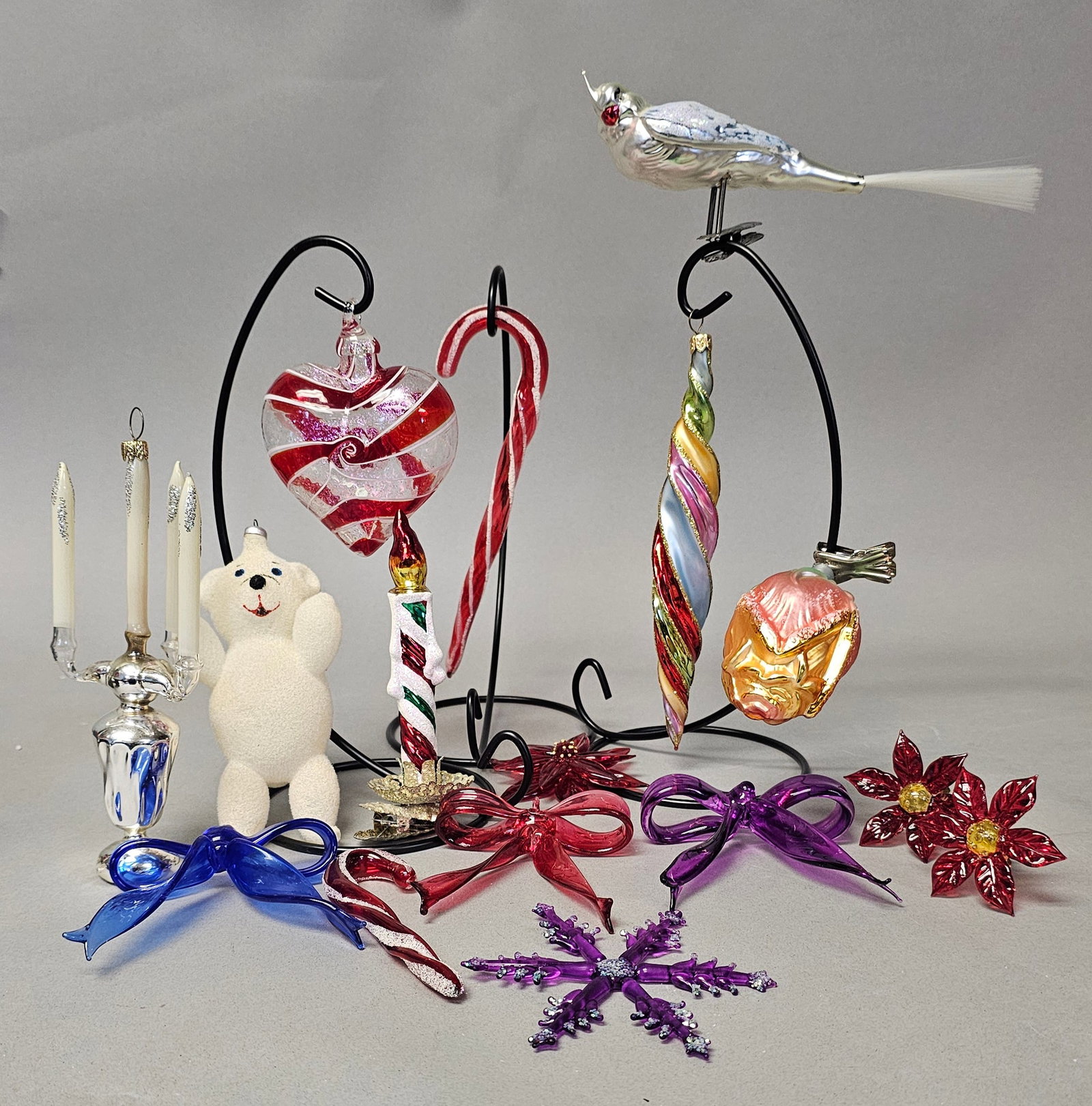 Assorted Glass Christmas Ornaments (1 of 17)