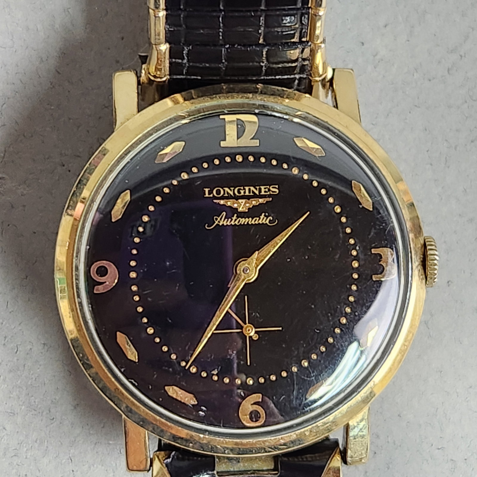 Longines 10K Gold Filled Automatic Watch - 2
