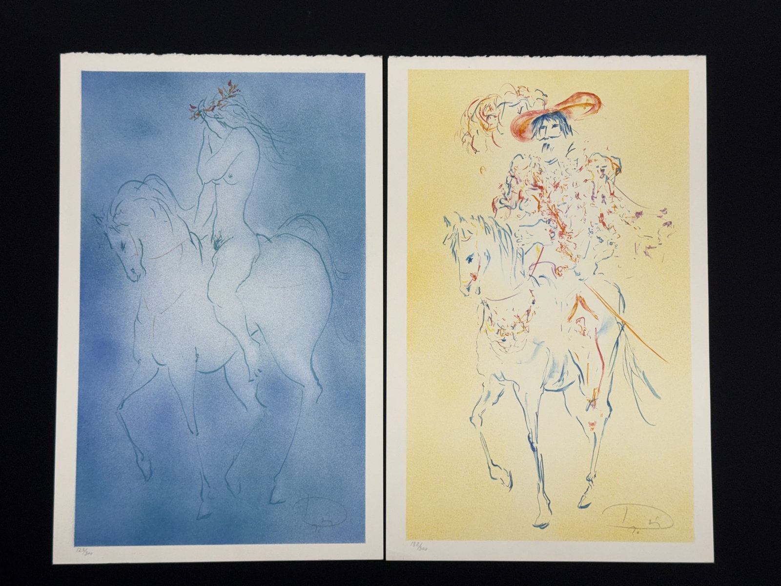 Laszlo Dus Signed & Numbered Equestrian Lithographs (1 of 12)