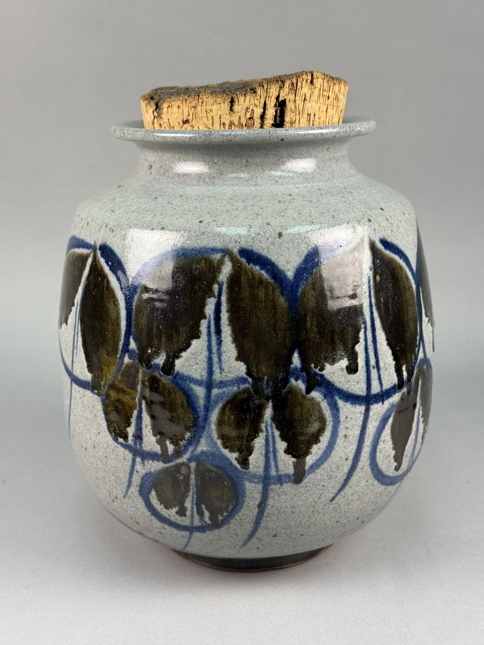 John Freimarck Studio Art Pottery Stoneware Jar (1 of 5)