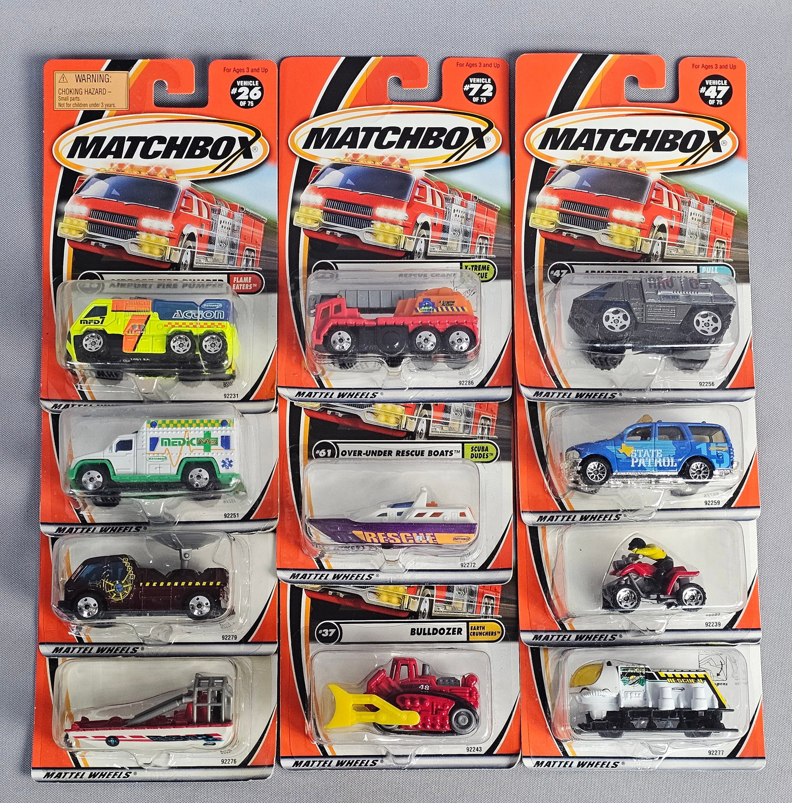 11 Matchbox Mattel Wheels Series Vehicles (1 of 5)