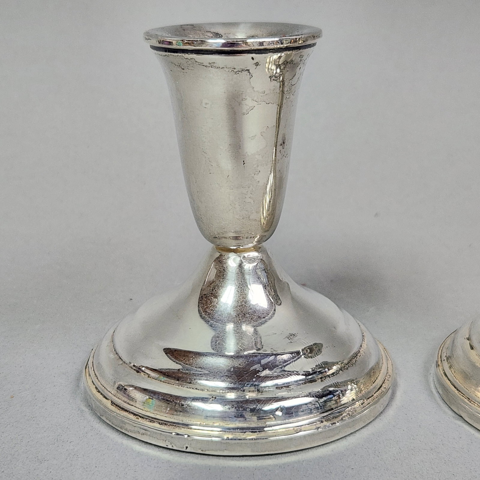 Weighted Sterling Candlesticks - 2