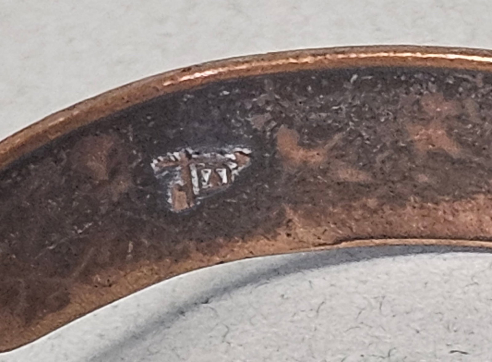 Bell Trading Post Stamped Solid Copper Bracelet - 9