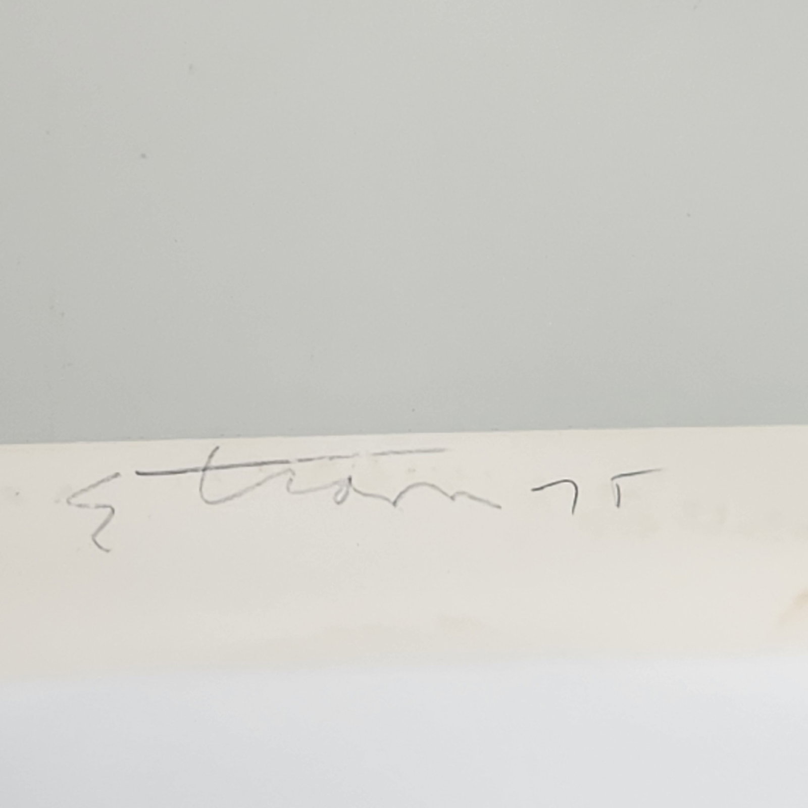 Ernest Trova Falling Man Serigraph Signed - 8