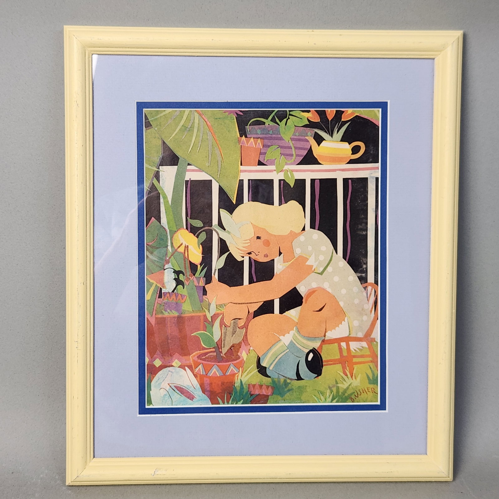 Robert Usher Framed Prints - 2