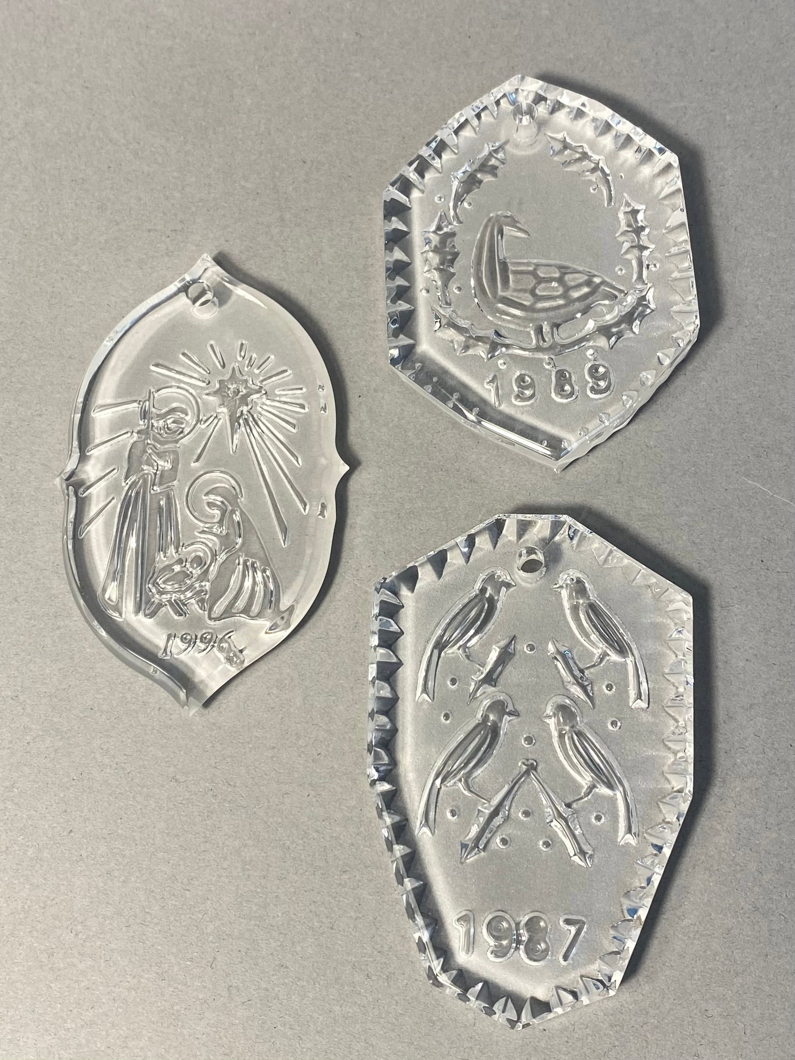 Waterford Crystal Annual & 12 Days of Christmas Ornaments (1 of 3)