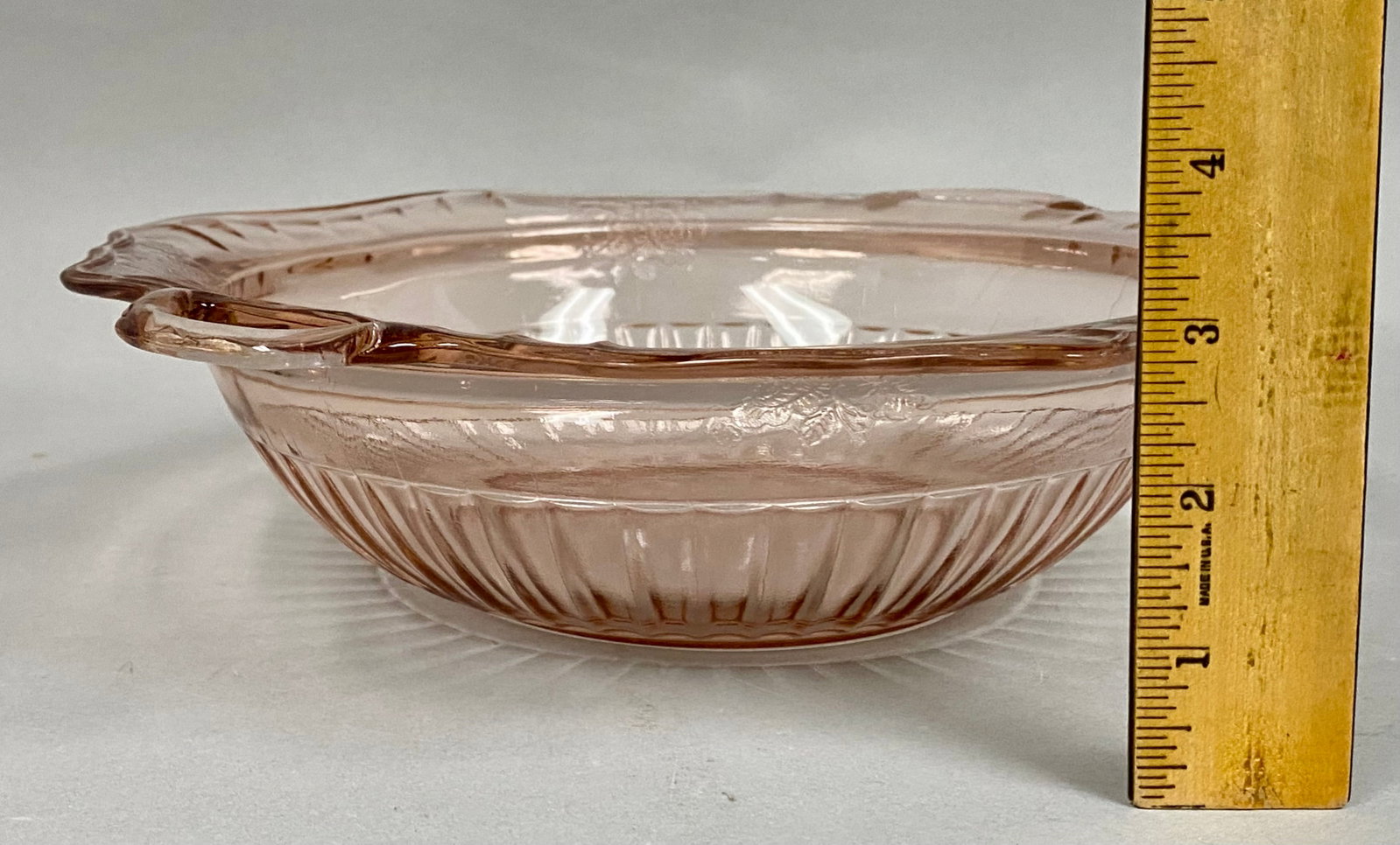 Pink Depression Glass Mayfair Pattern - 11
