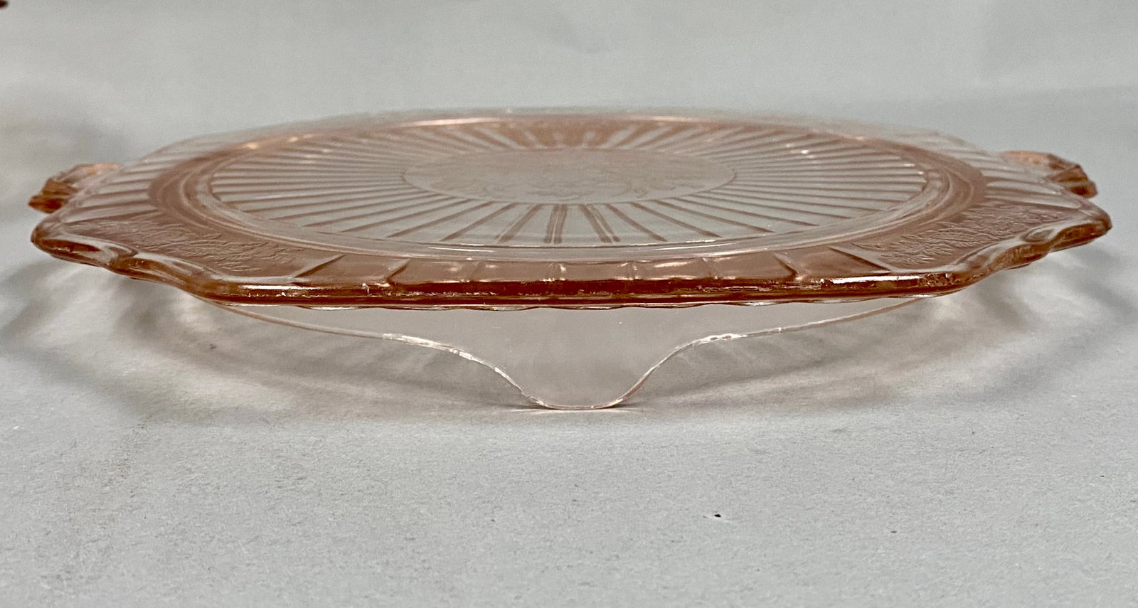 Pink Depression Glass Mayfair Pattern - 3