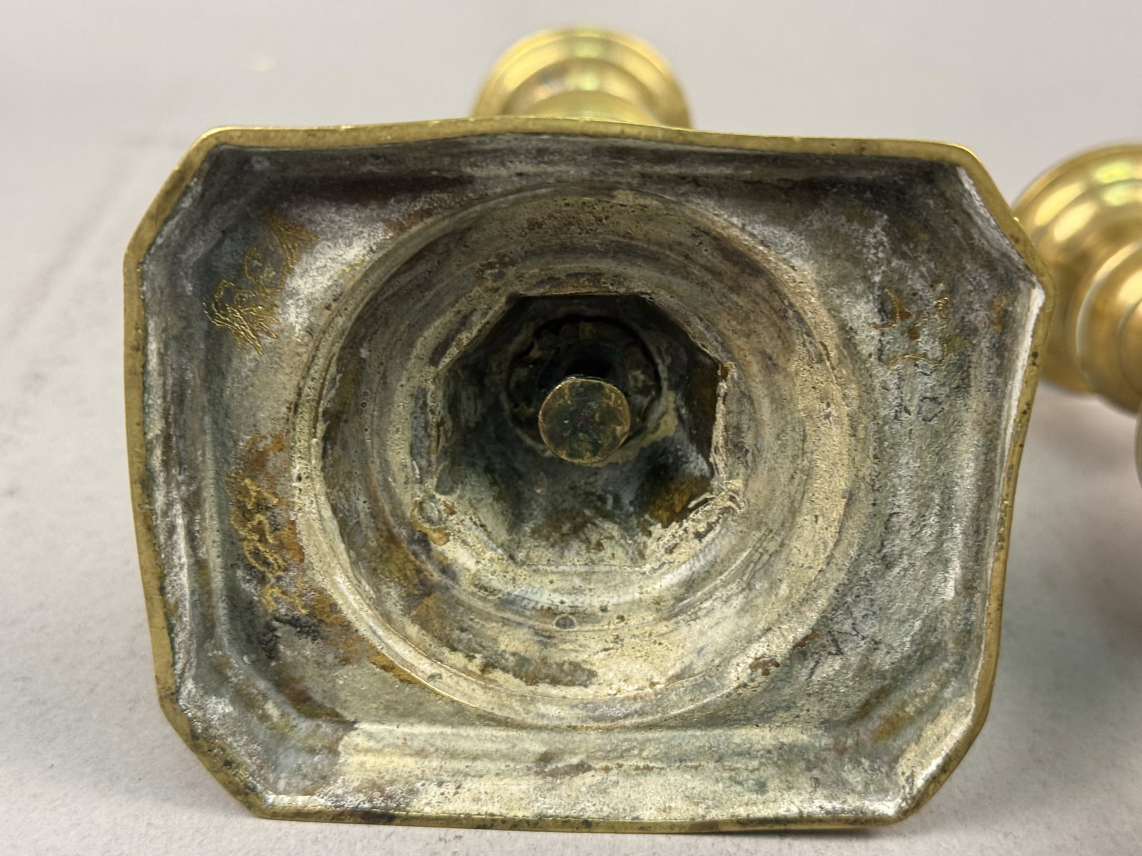 Six Brass Candlesticks - 3