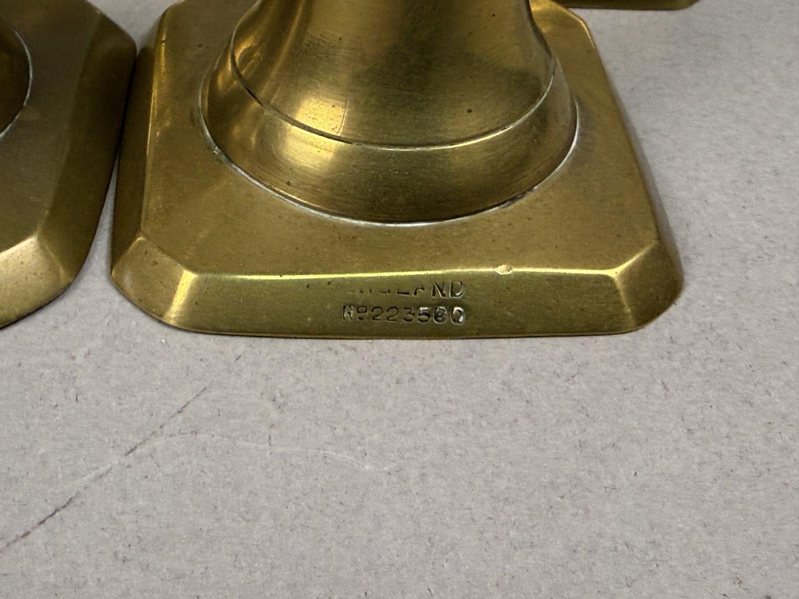 Six Brass Candlesticks - 5