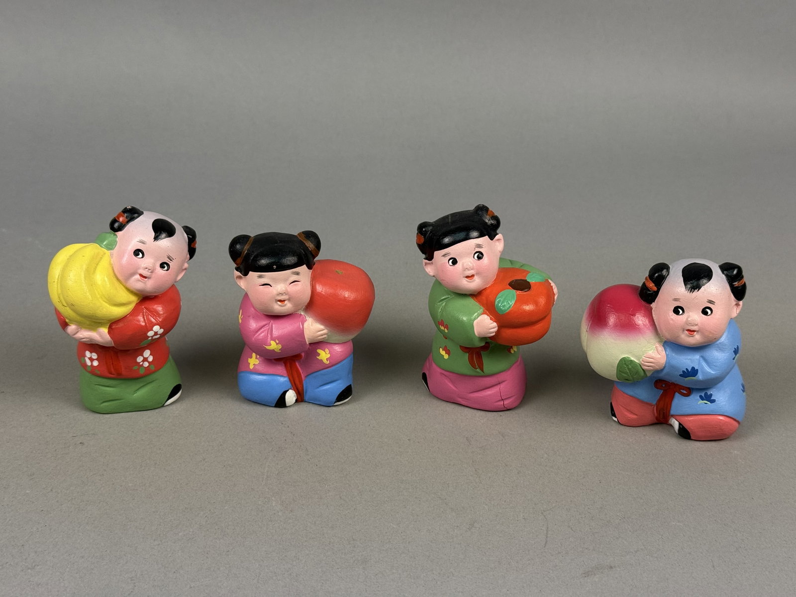 Chinese Clay Folk Art Figurines (1 of 12)