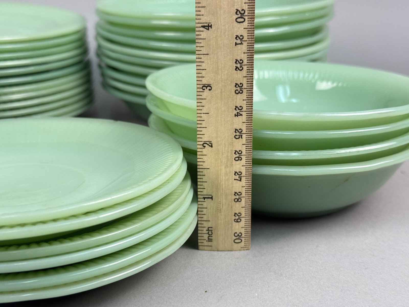 Fire-King Jadeite Tableware by Anchor Hocking - 12
