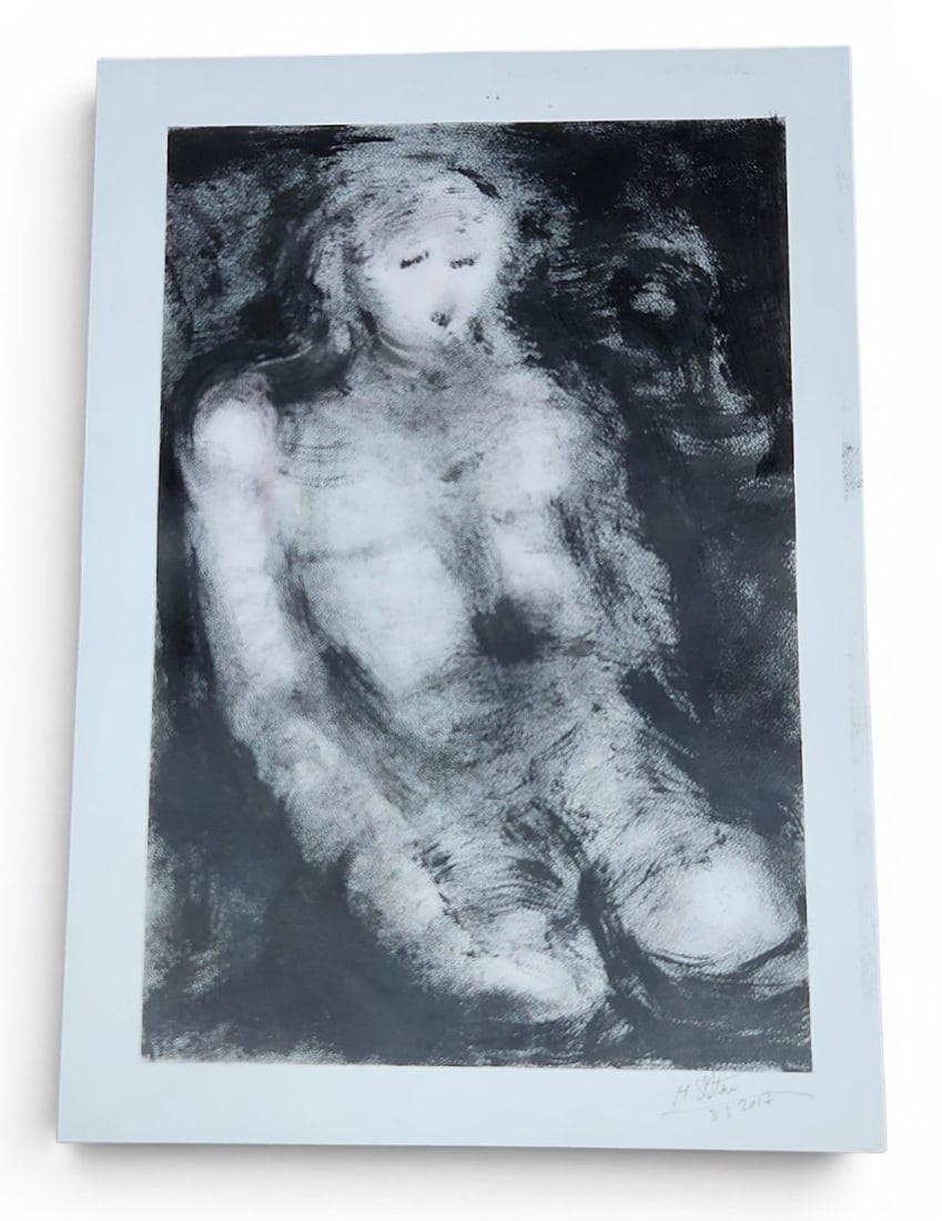 Abstract Figurative Charcoal Drawing (1 of 9)
