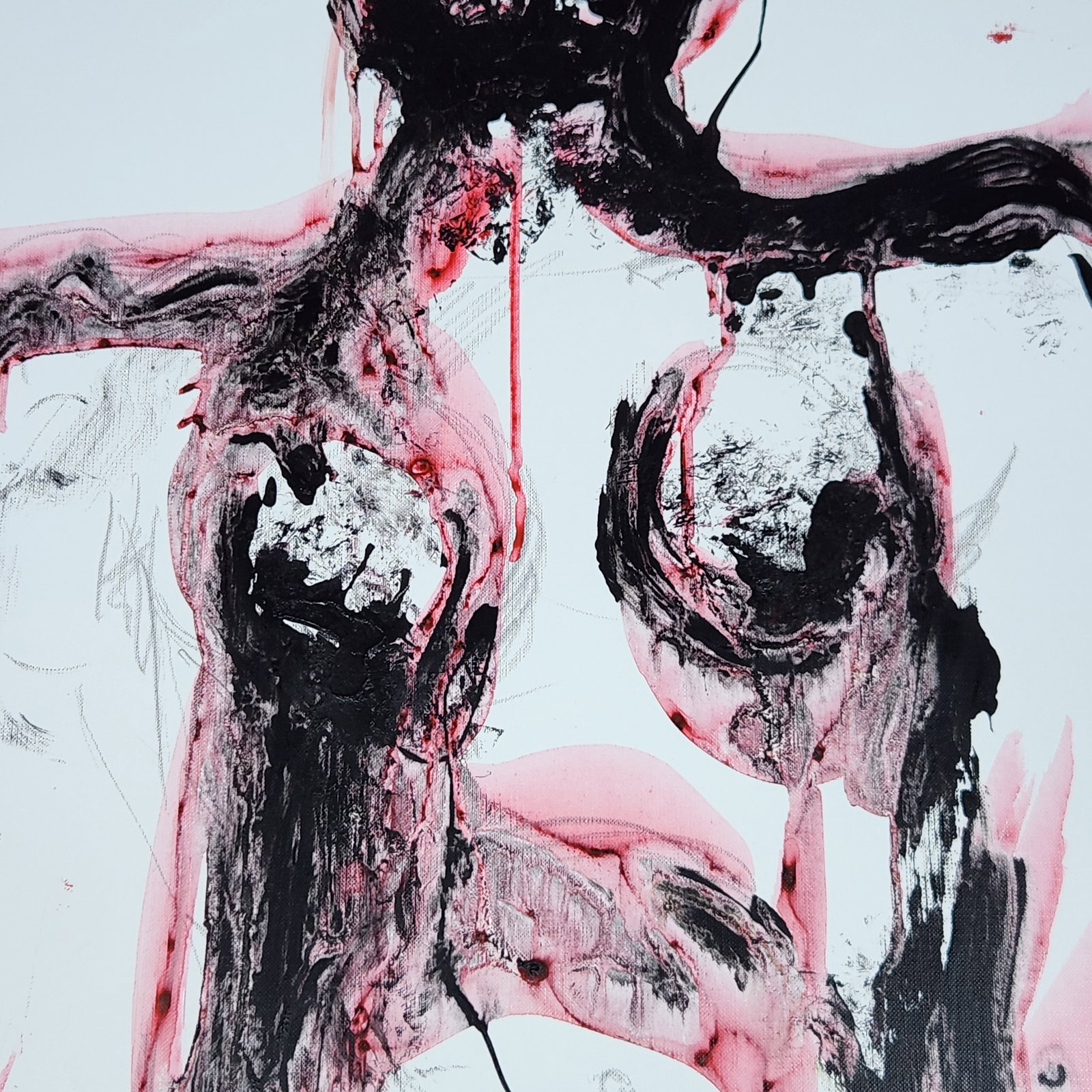 Abstract Expressionist Nude - 4