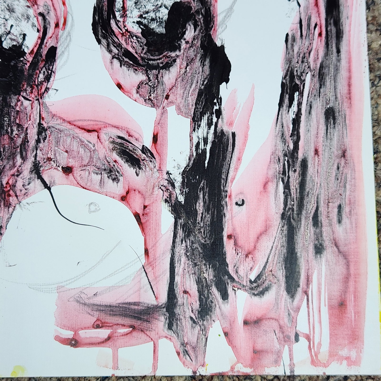 Abstract Expressionist Nude - 6