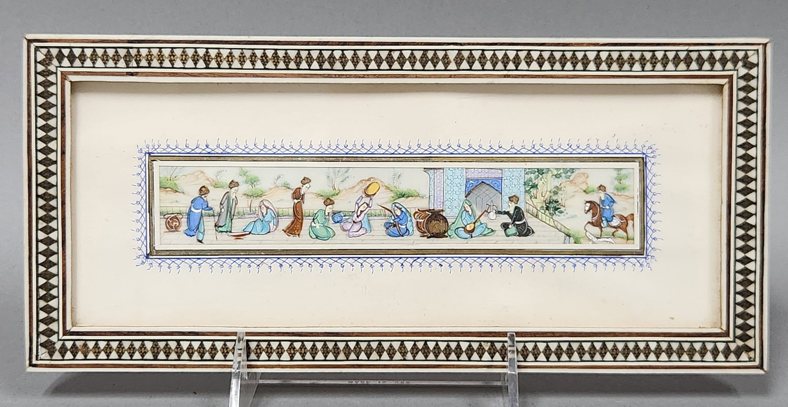 Persian Miniature Painting on Bone (1 of 8)