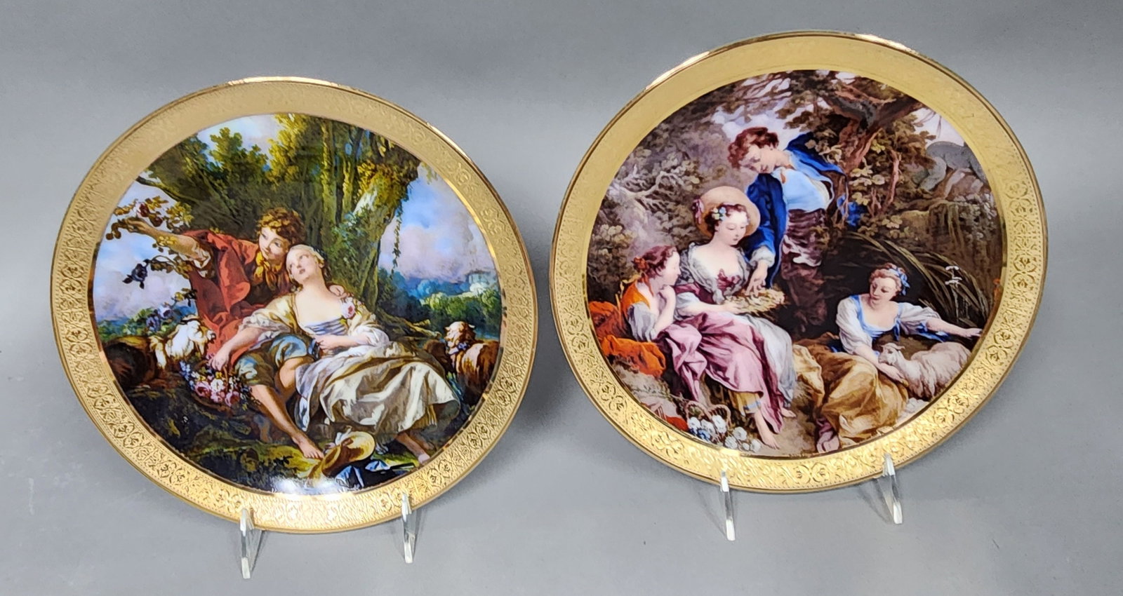 Limoges L'etoile Porcelain Cabinet Plates (1 of 14)