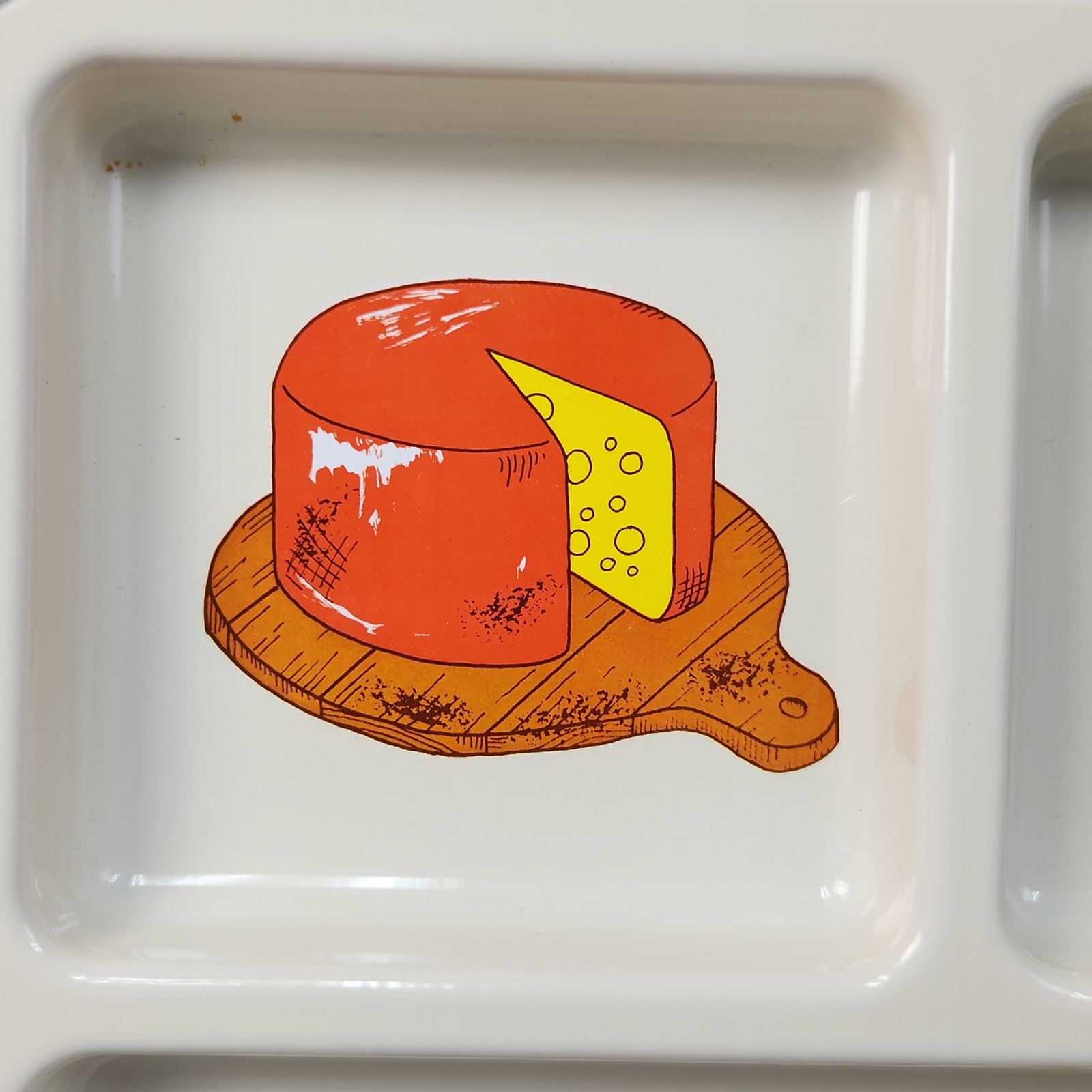 Divided Melamine Serving Tray - 2