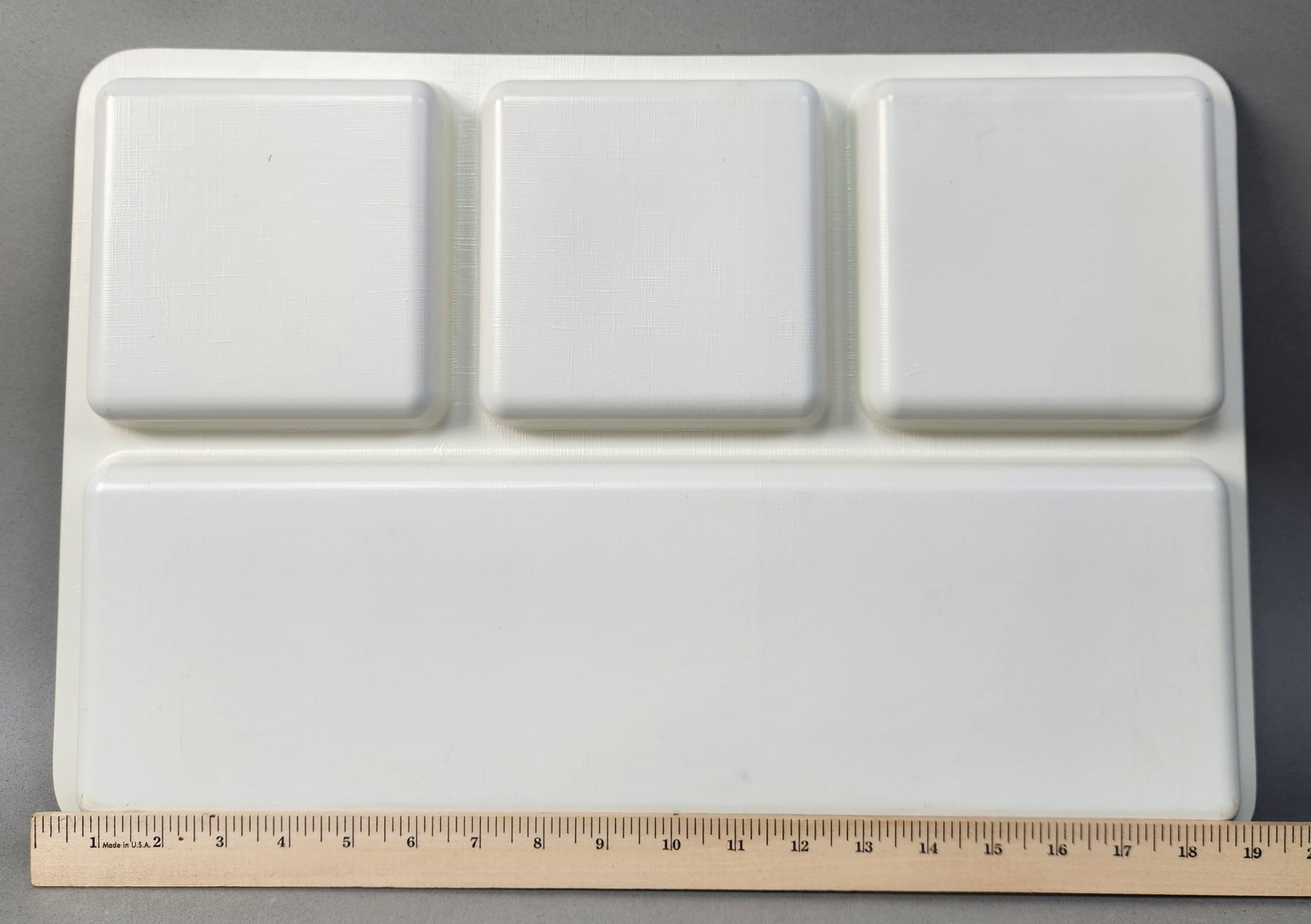 Divided Melamine Serving Tray - 6