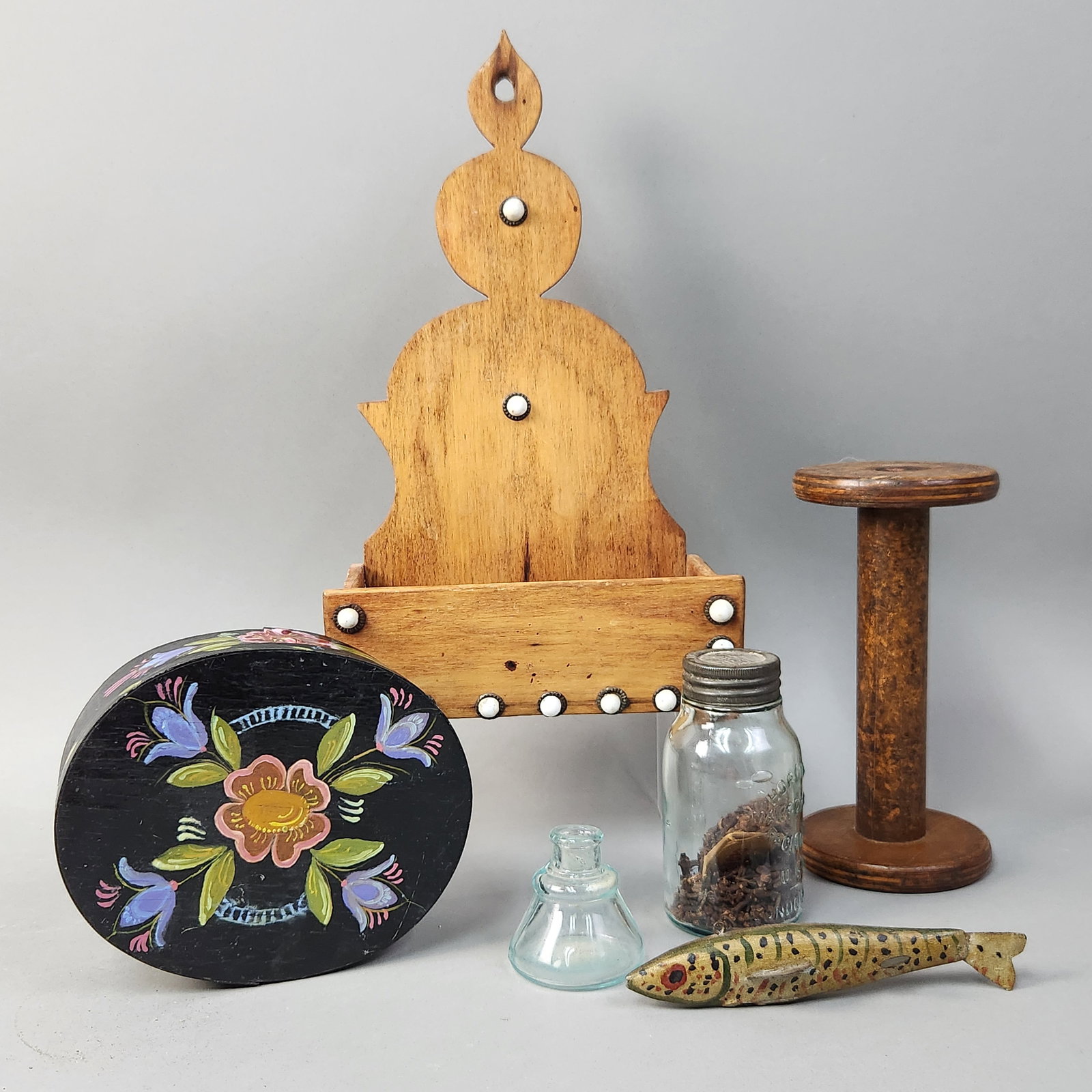 Vintage Folk Art and Utilitarian Objects (1 of 10)