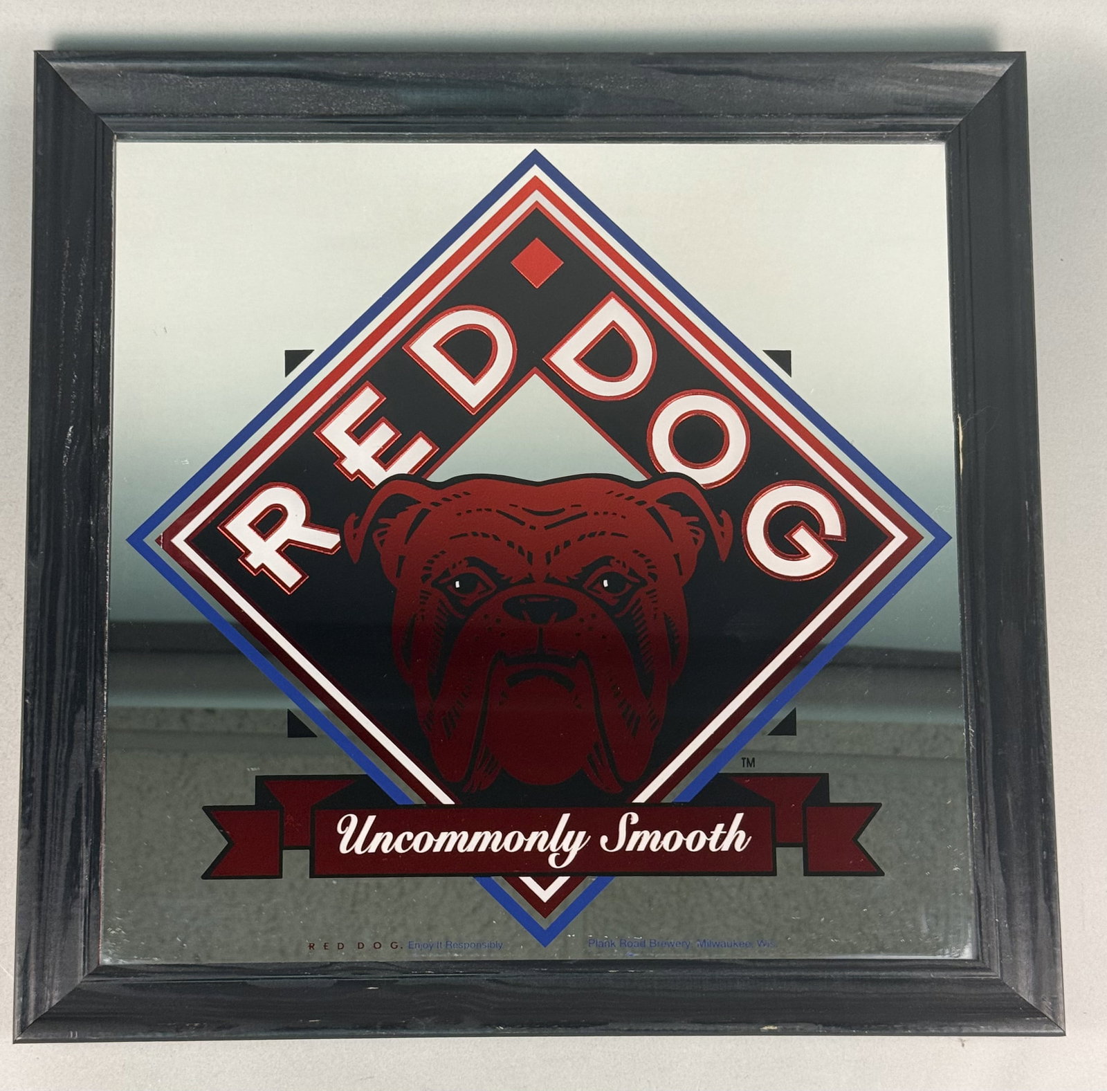 1995 Red Dog Beer Bar Mirror (1 of 5)