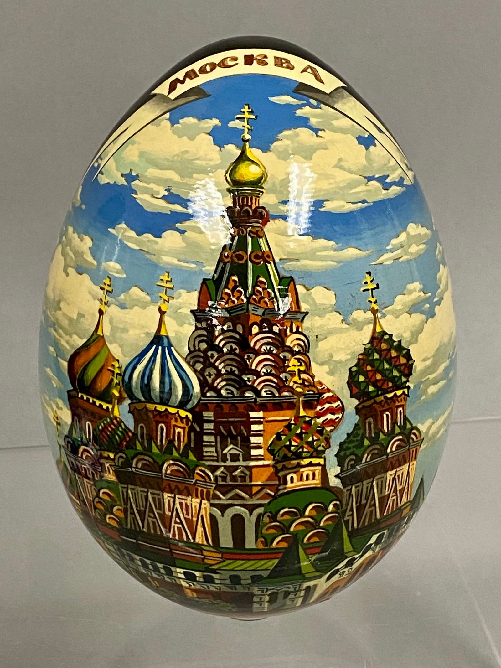 2 Russian Decorative Eggs, Signed - 2