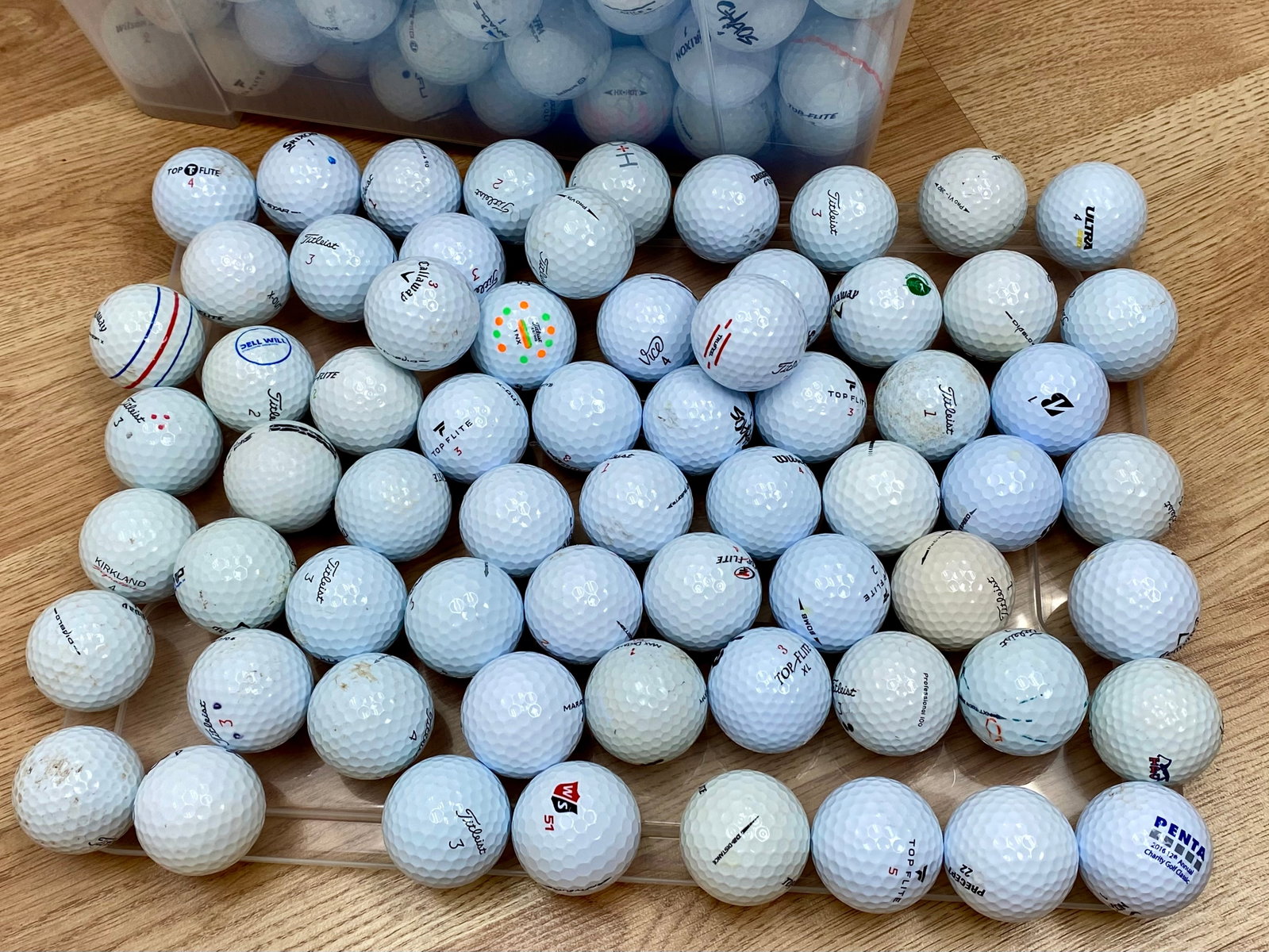 Assorted Used Golf Balls - 2