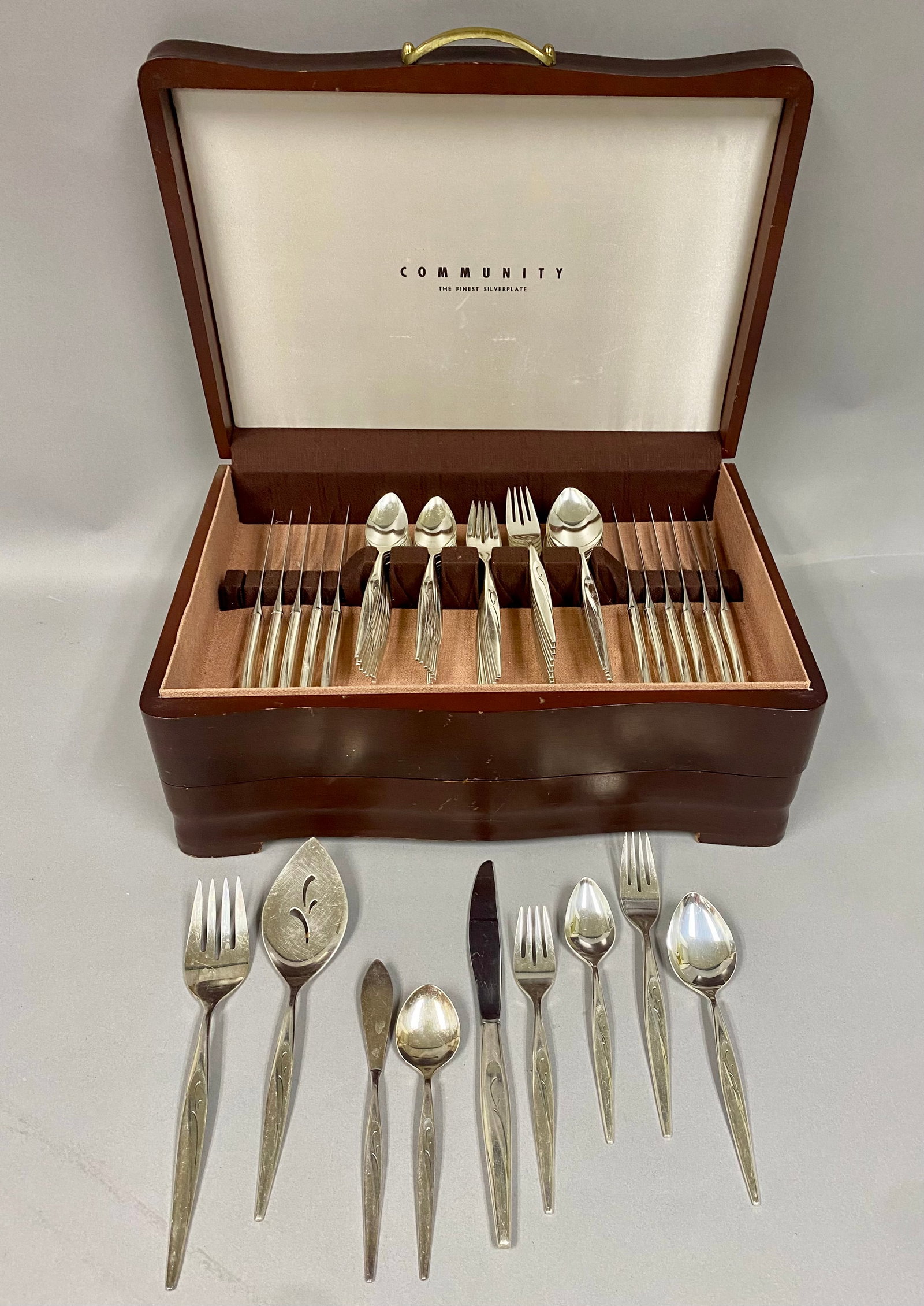 Oneida Community Flight Pattern Silverplate Flatware (1 of 9)