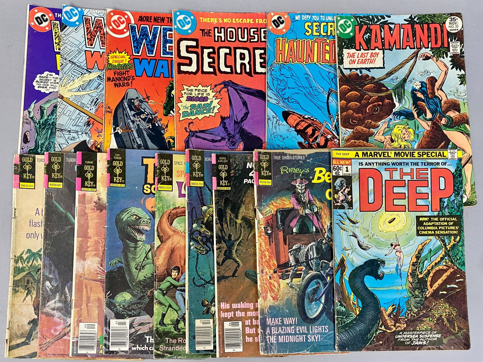 15 Bronze Age Comic Books Inc DC, Gold Key & Marvel (1 of 14)